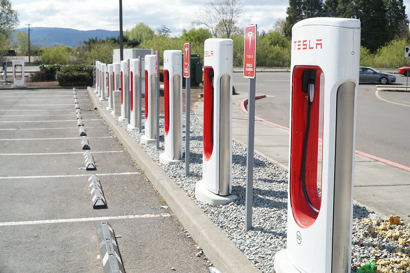 Rivian Inks Deal to Use Tesla’s Charging Network