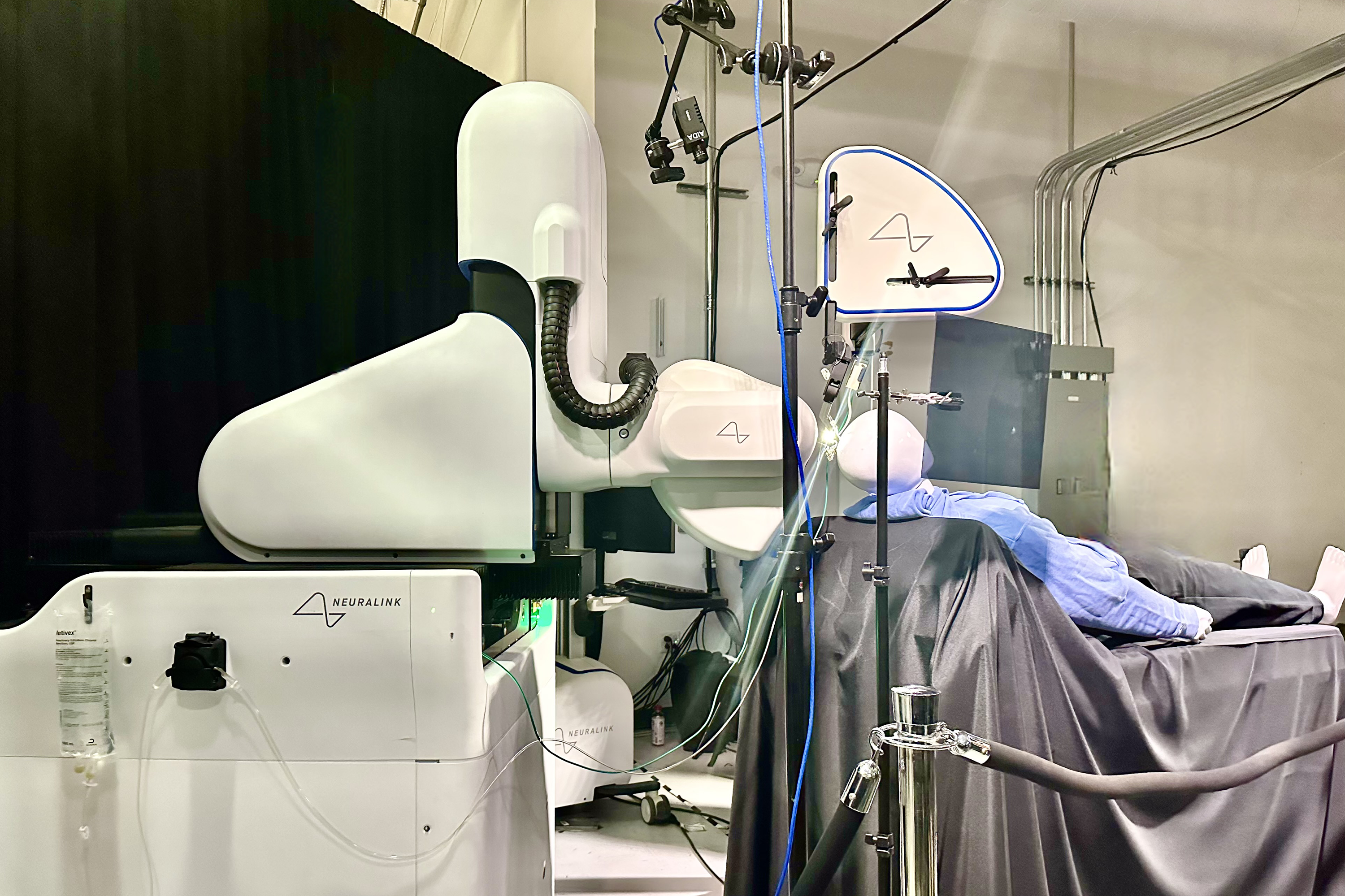 Photo of Neuralink machine