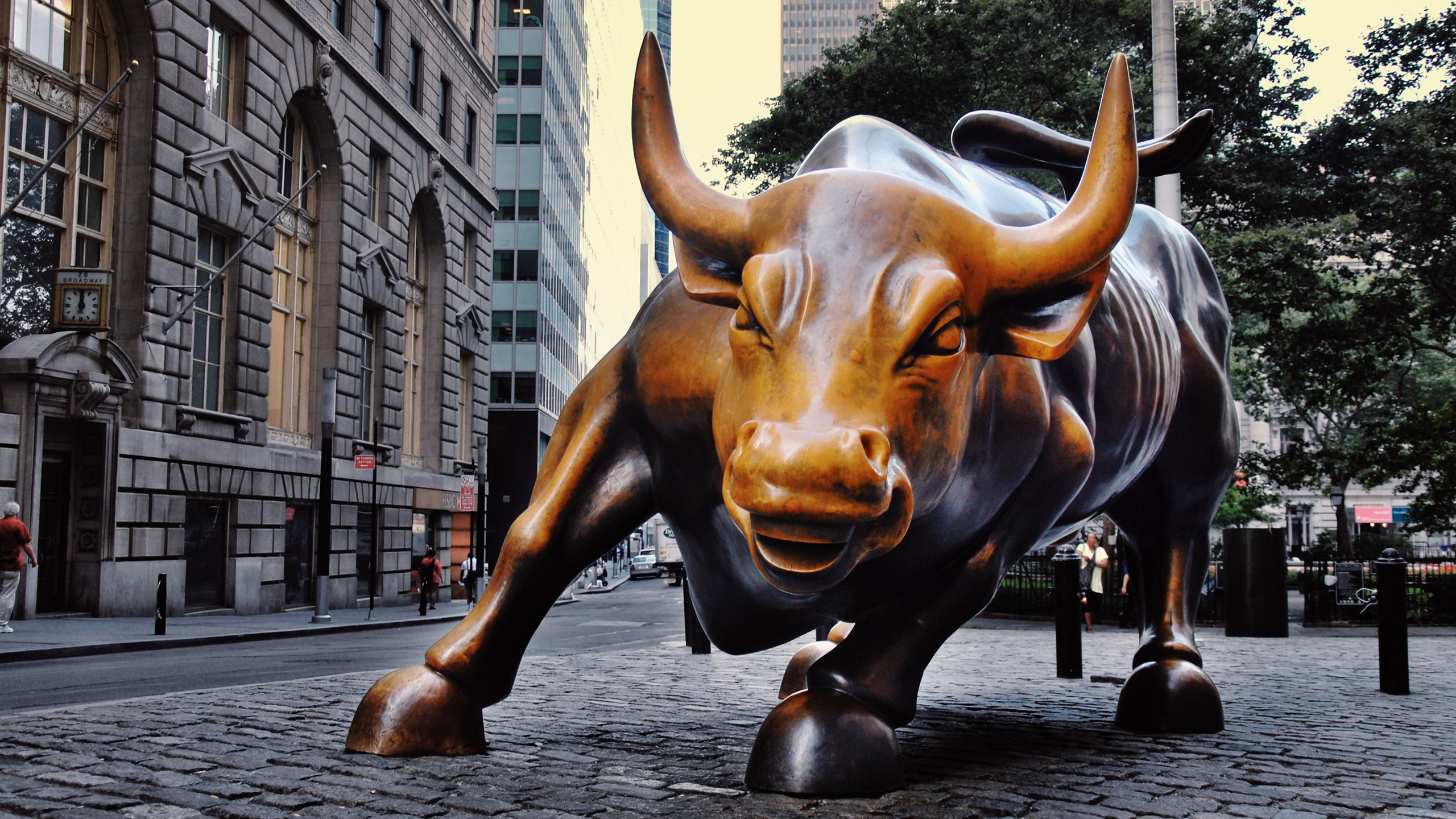 Photo of Bull of Wall Street statue