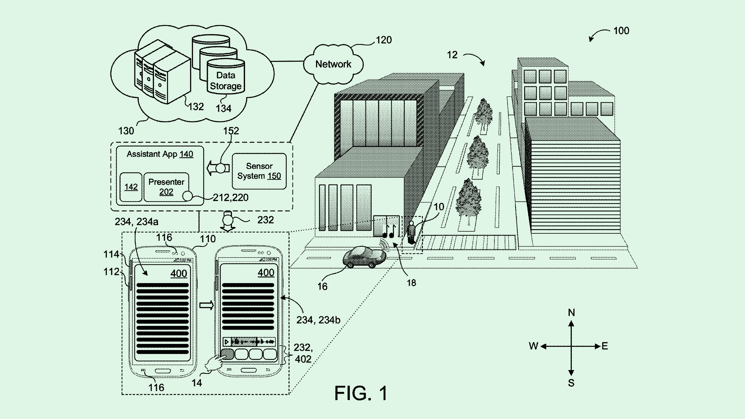 Photo of a Google patent