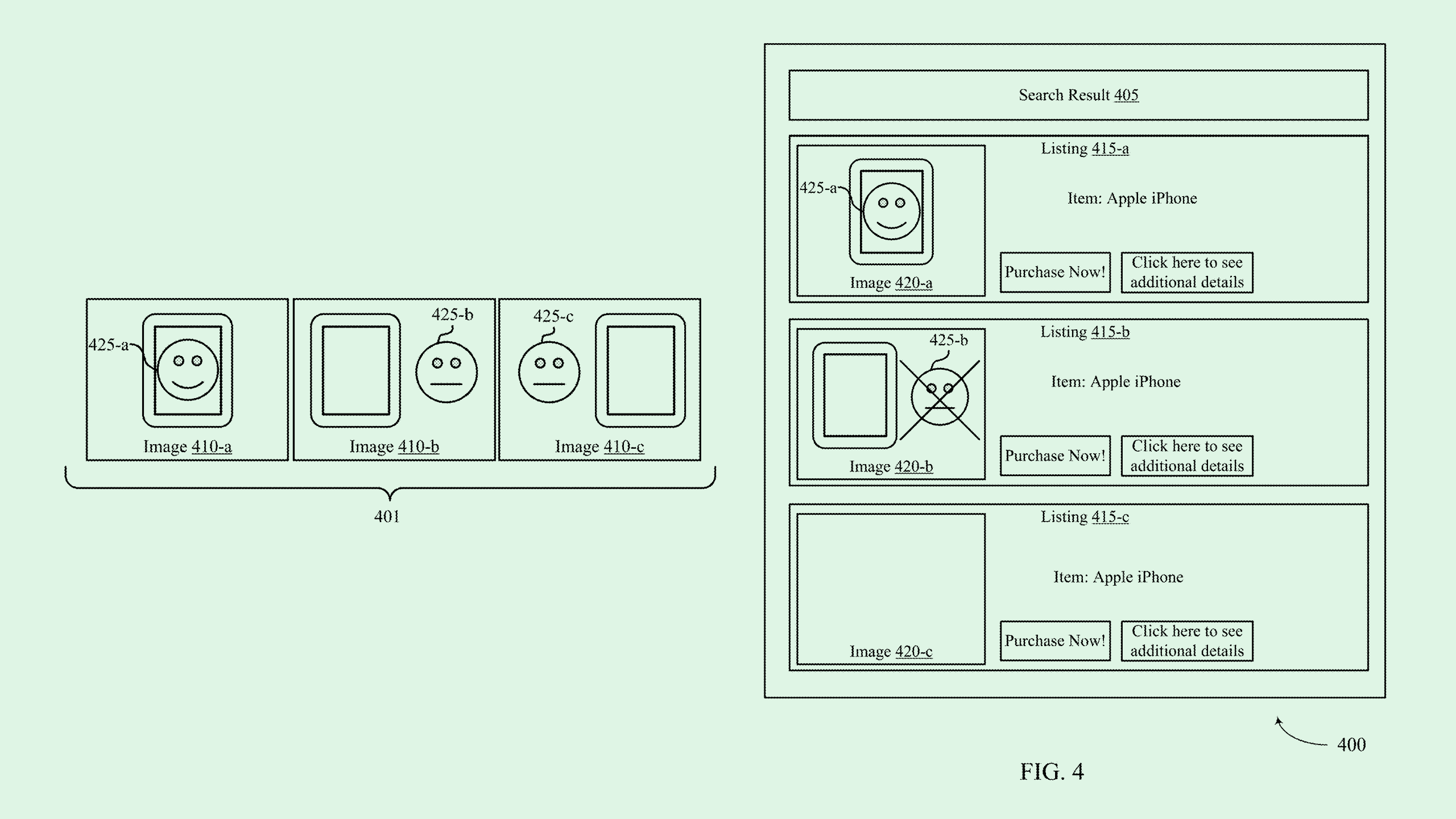 Photo of an eBay patent