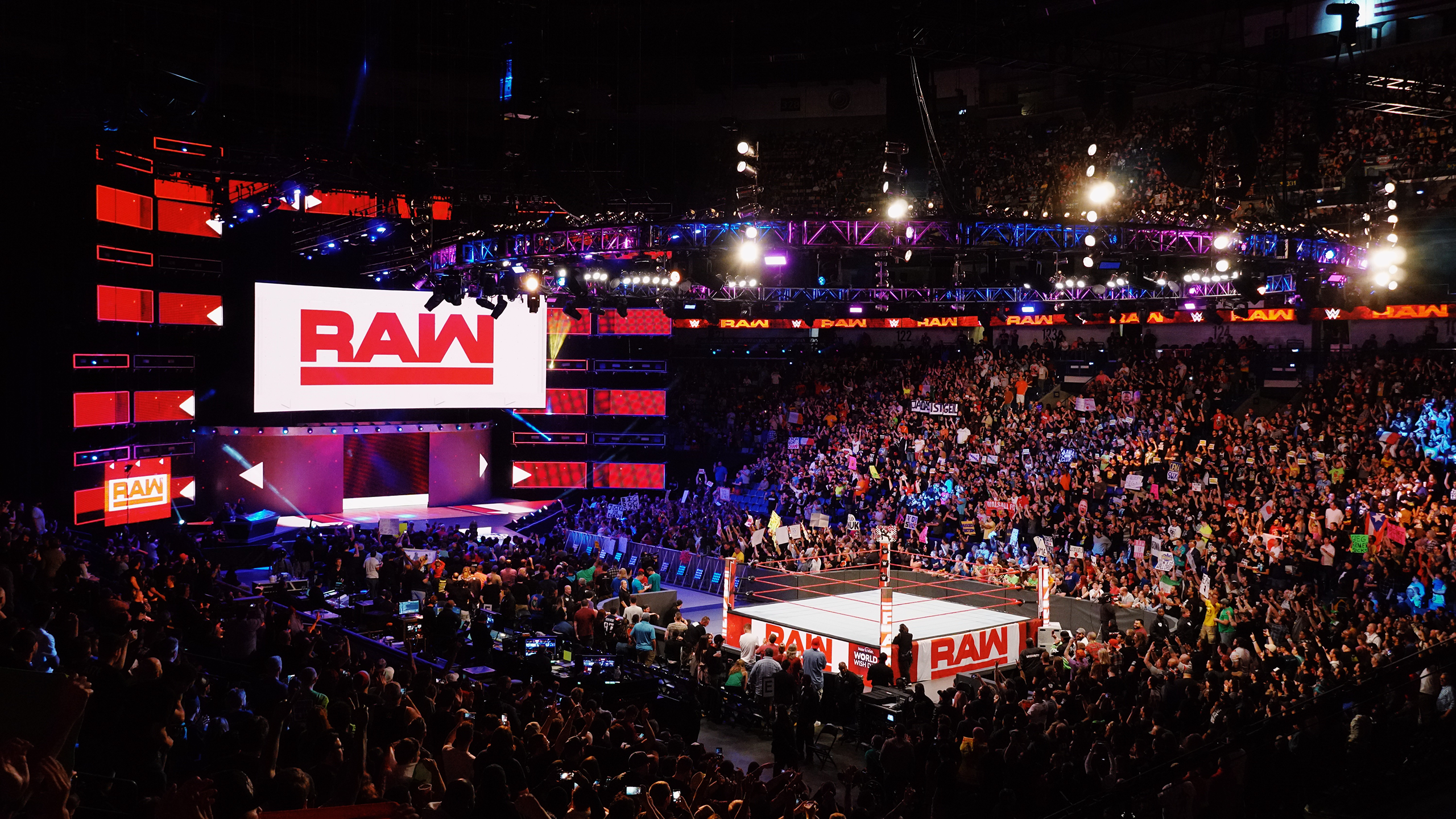 Photo of WWE Raw show