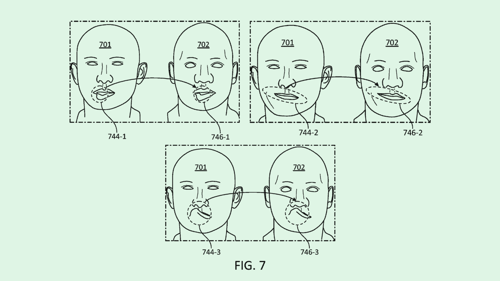 Photo of a Meta patent