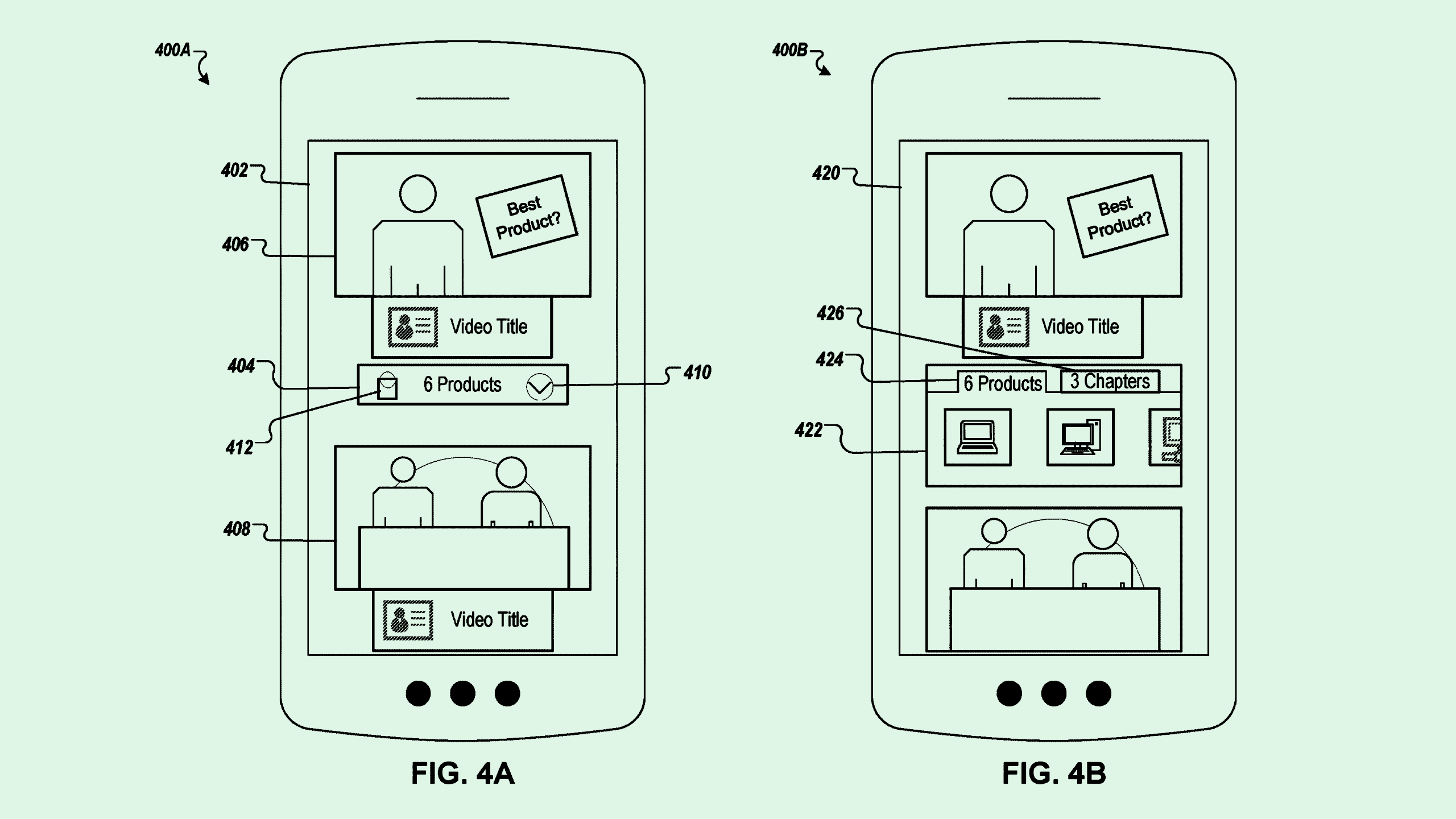 Photo of a Google patent