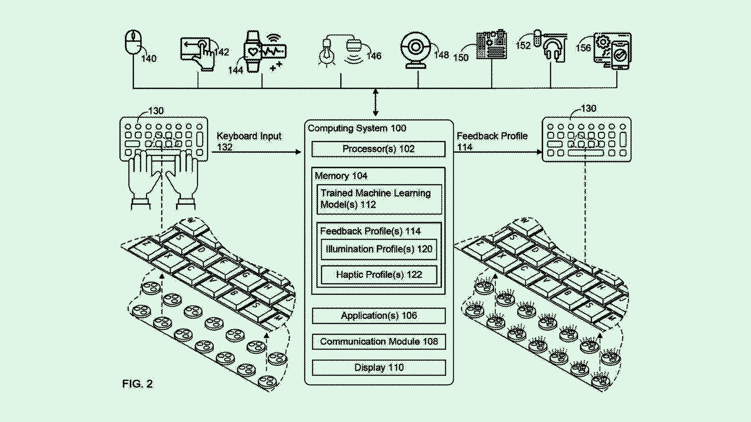 Photo of a Google patent