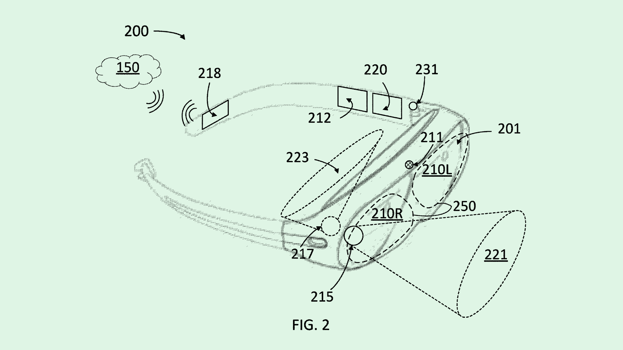Photo of a Meta patent