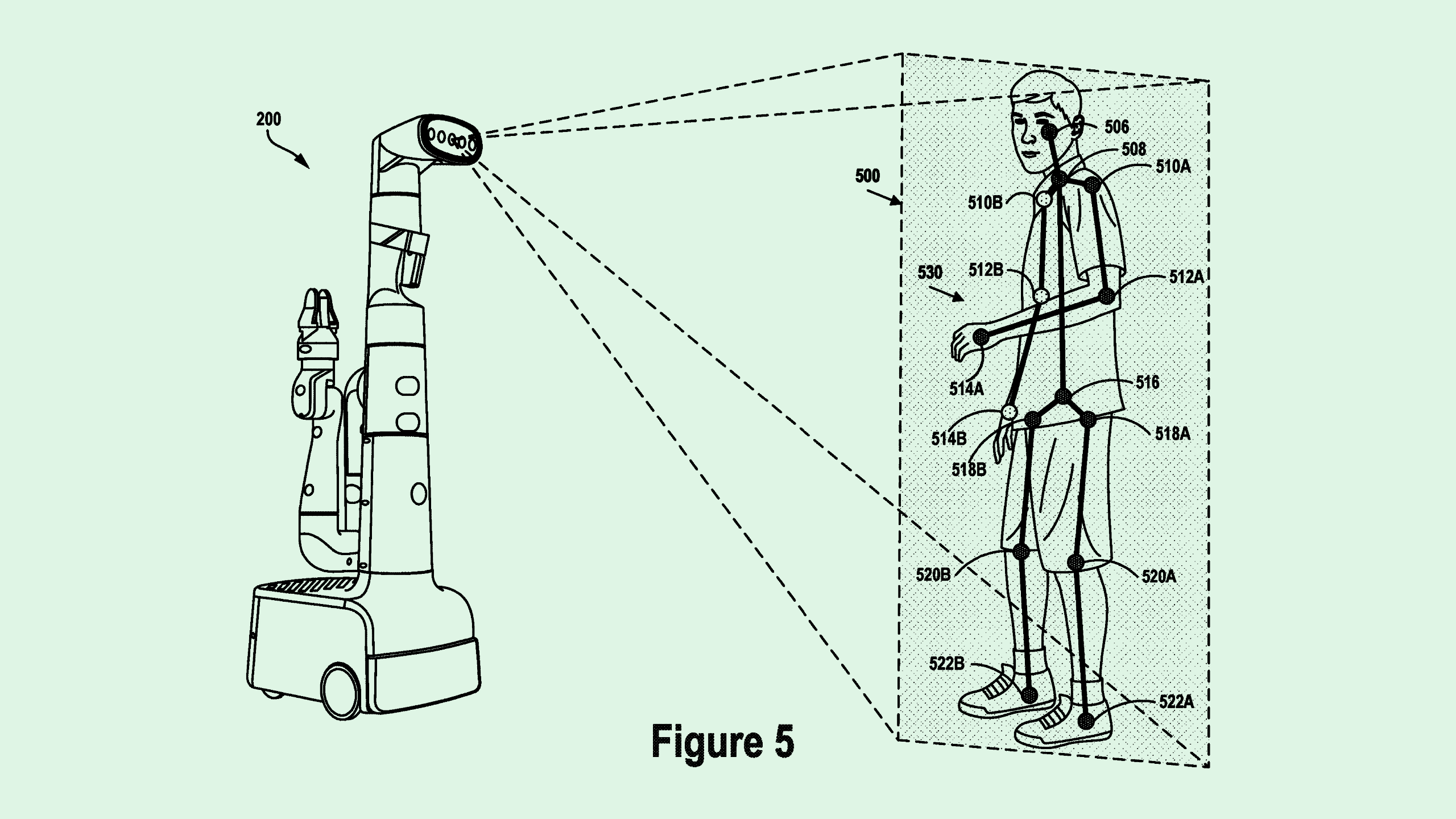 Photo of a Google patent