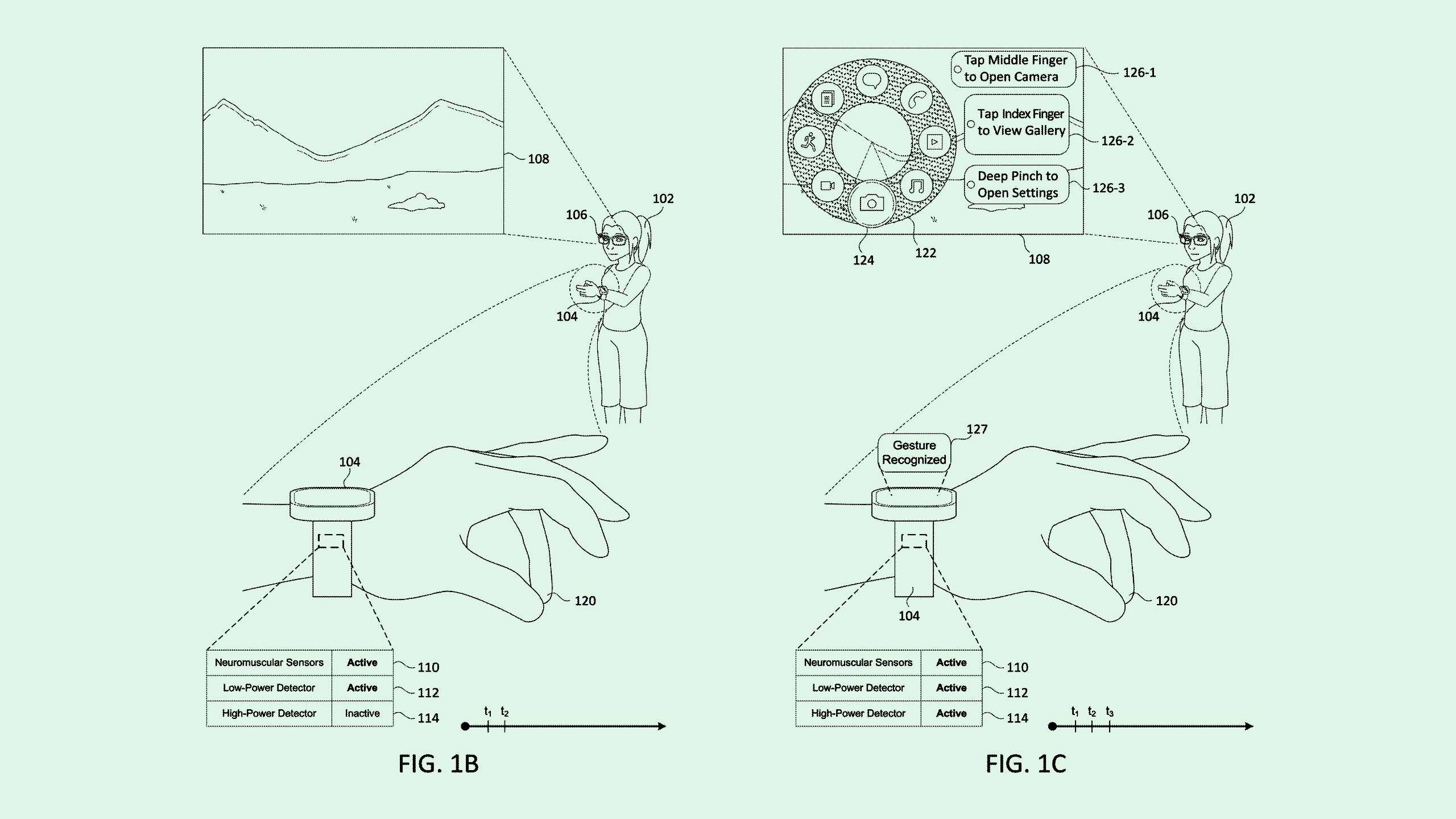 Photo of a Meta patent