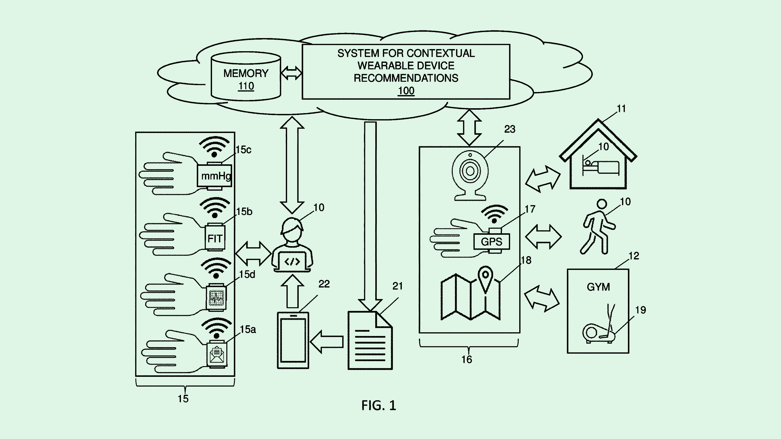 Photo of an IBM patent