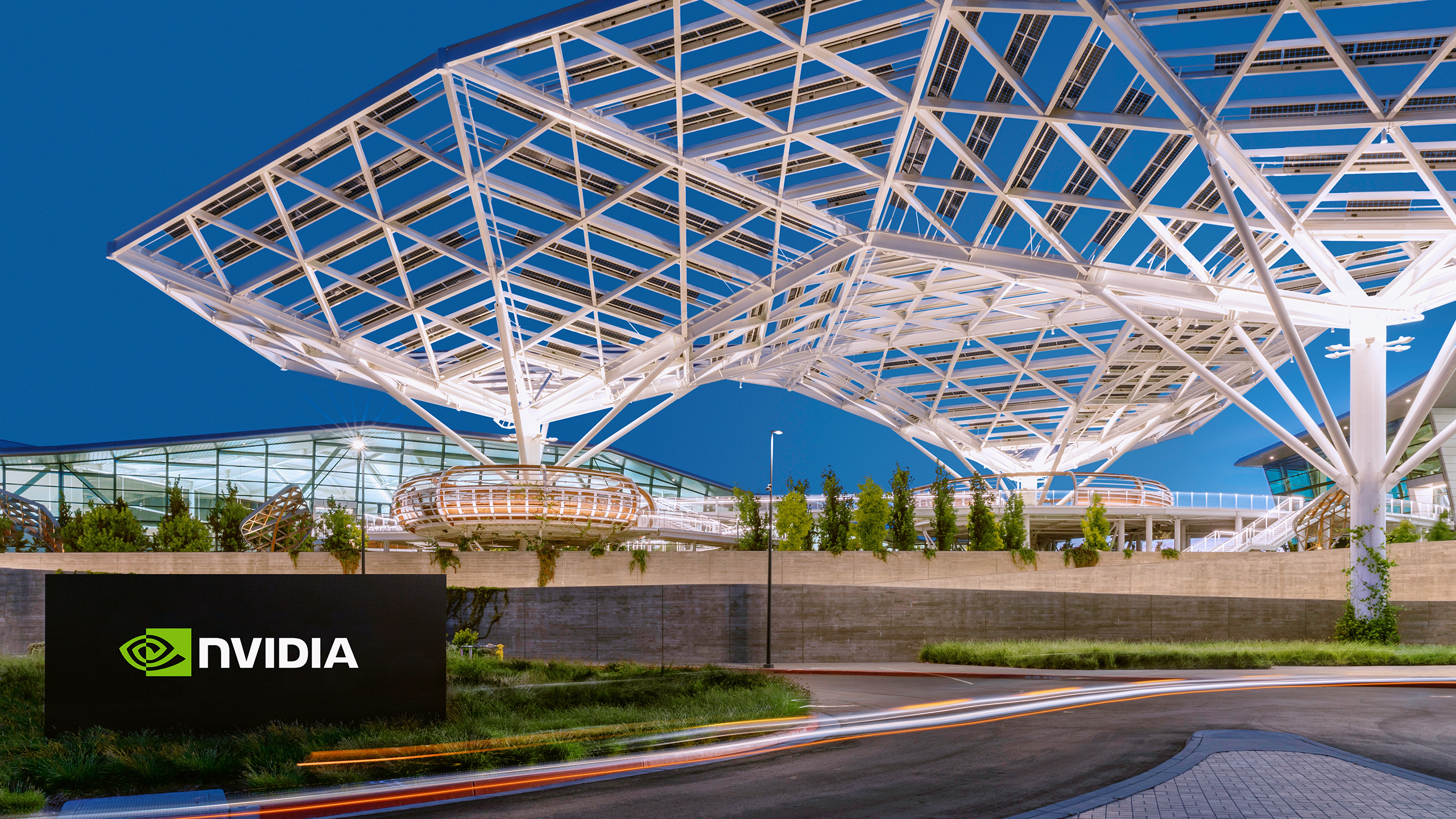 Photo of Nvidia's Santa Clara headquarters