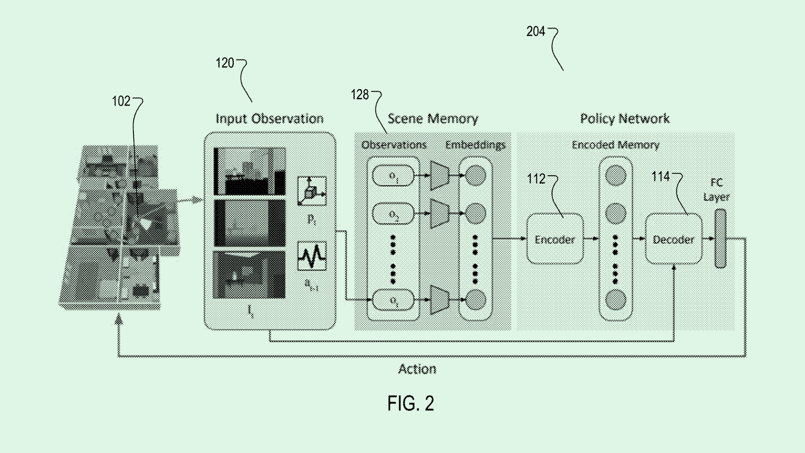 Photo of a Google patent
