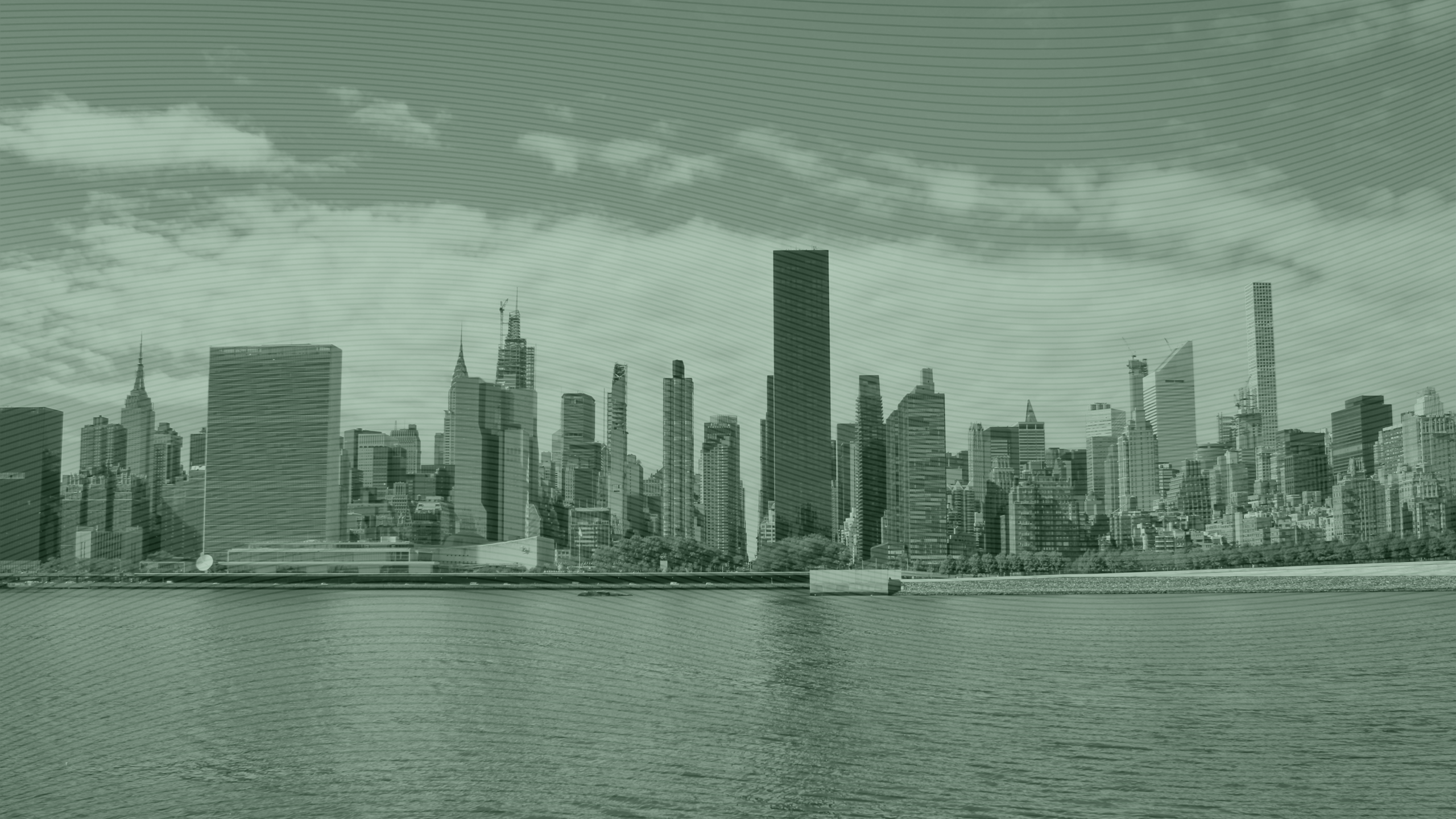 Photo of New York city's Financial District
