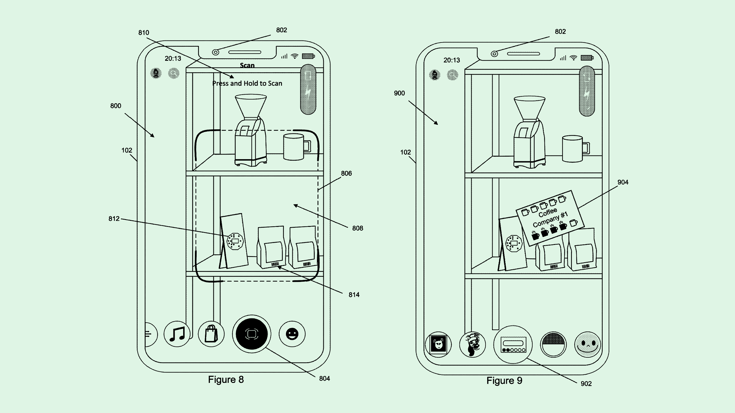 Photo of a Snap patent