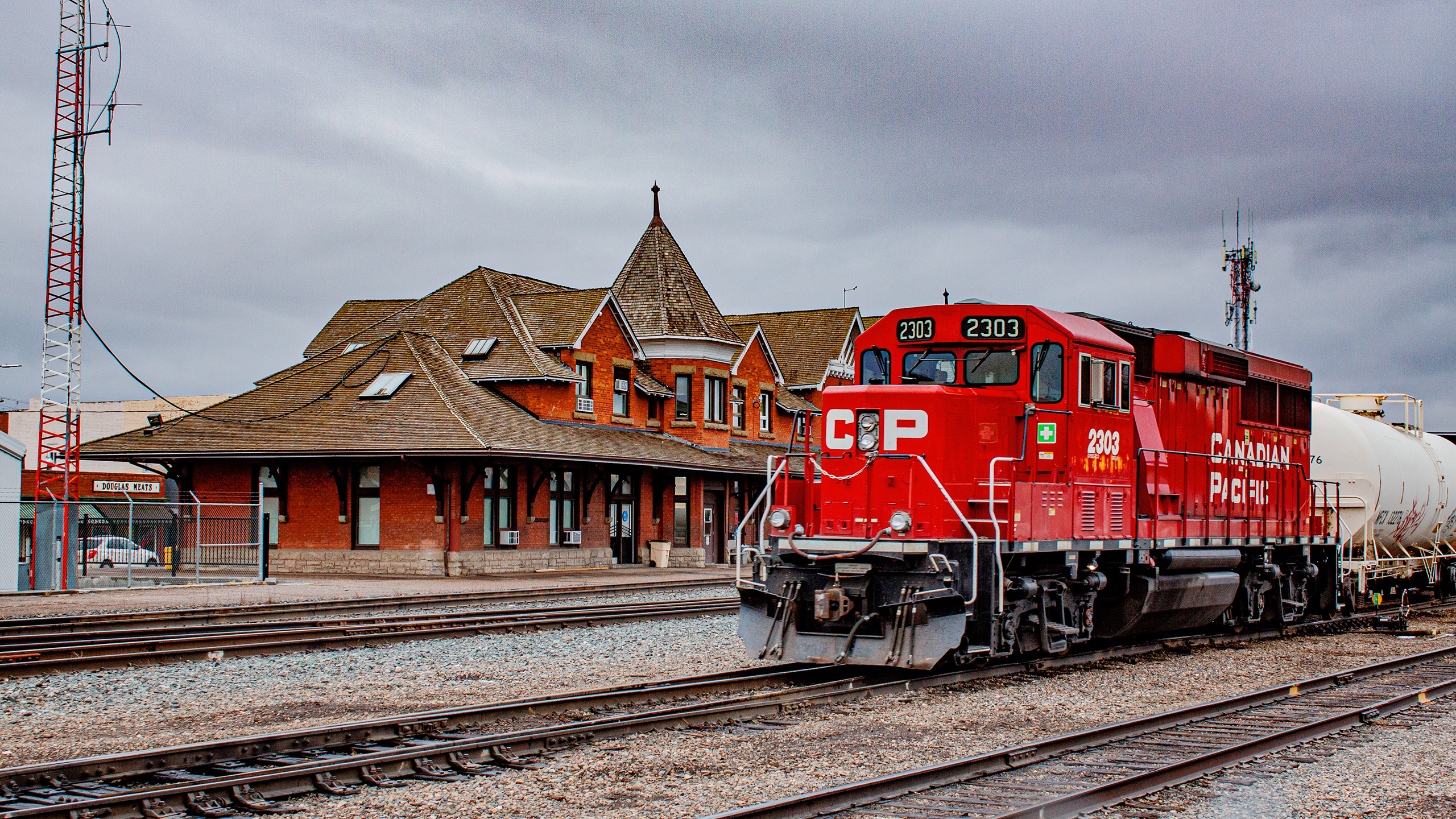 Photo of a Canadian Pacific Railway train
