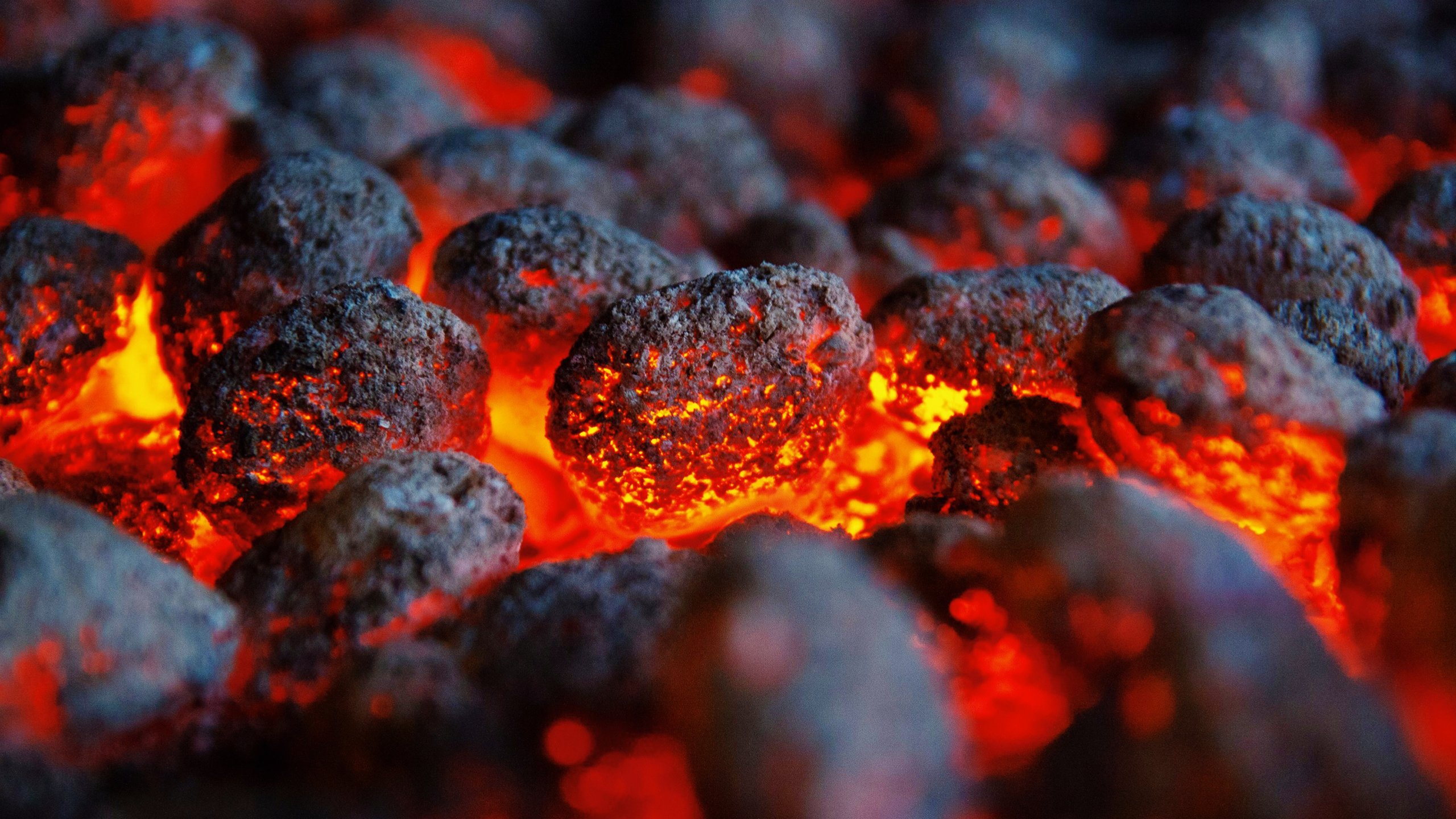 Photo of coal burning