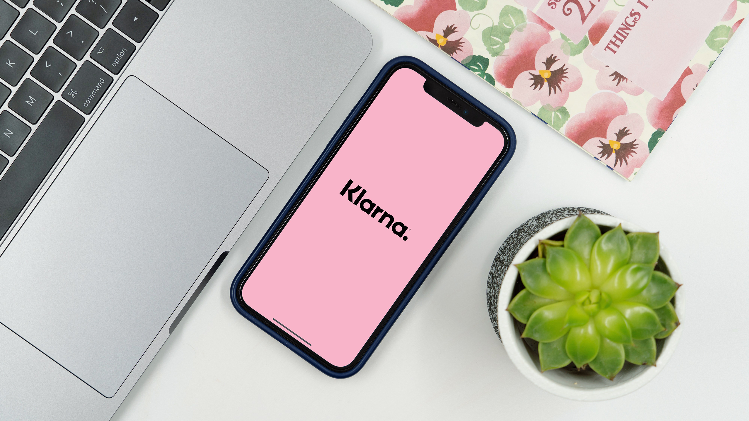 Photo of Klarna app on an iPhone