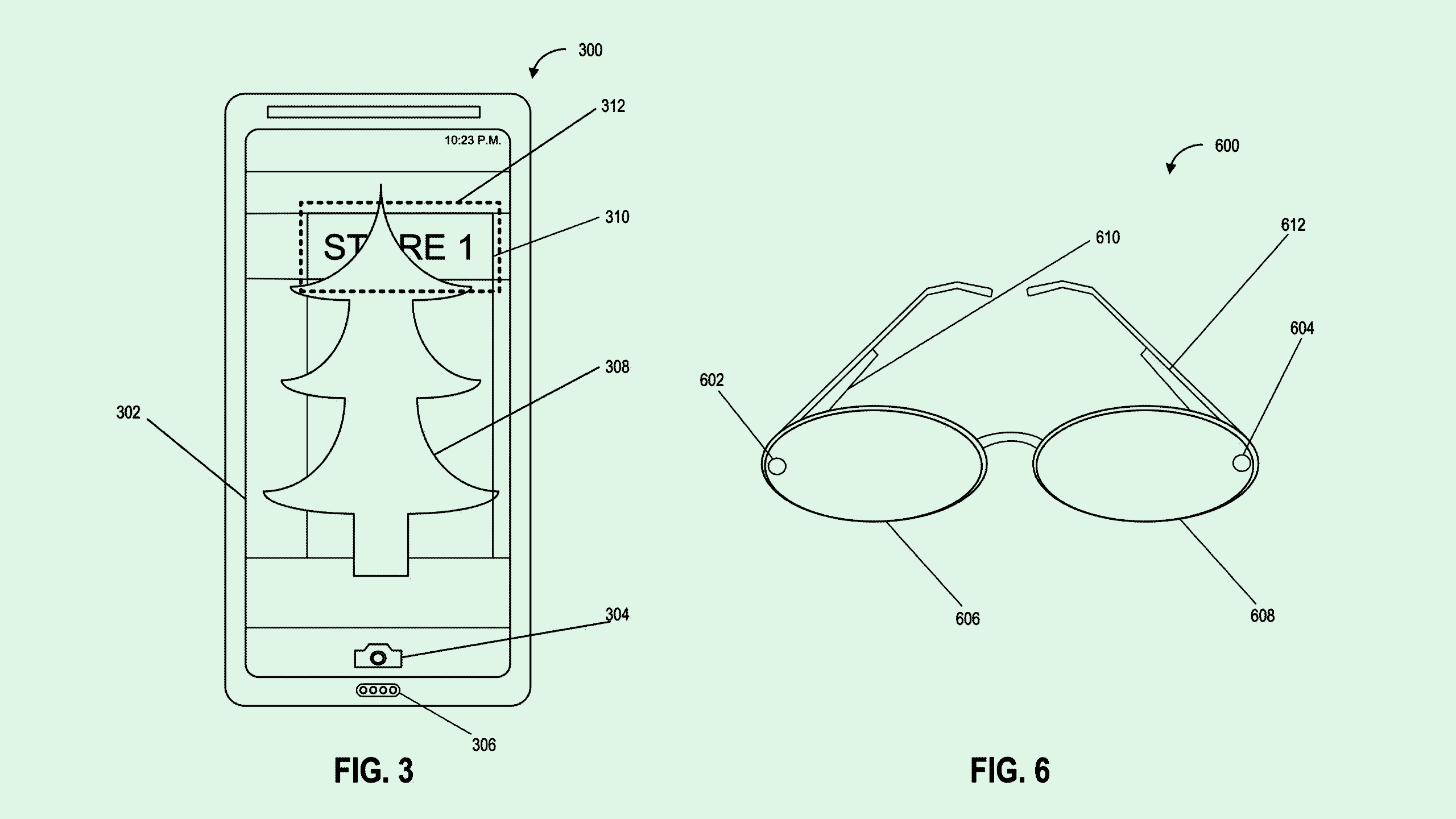 Photo of a Google patent