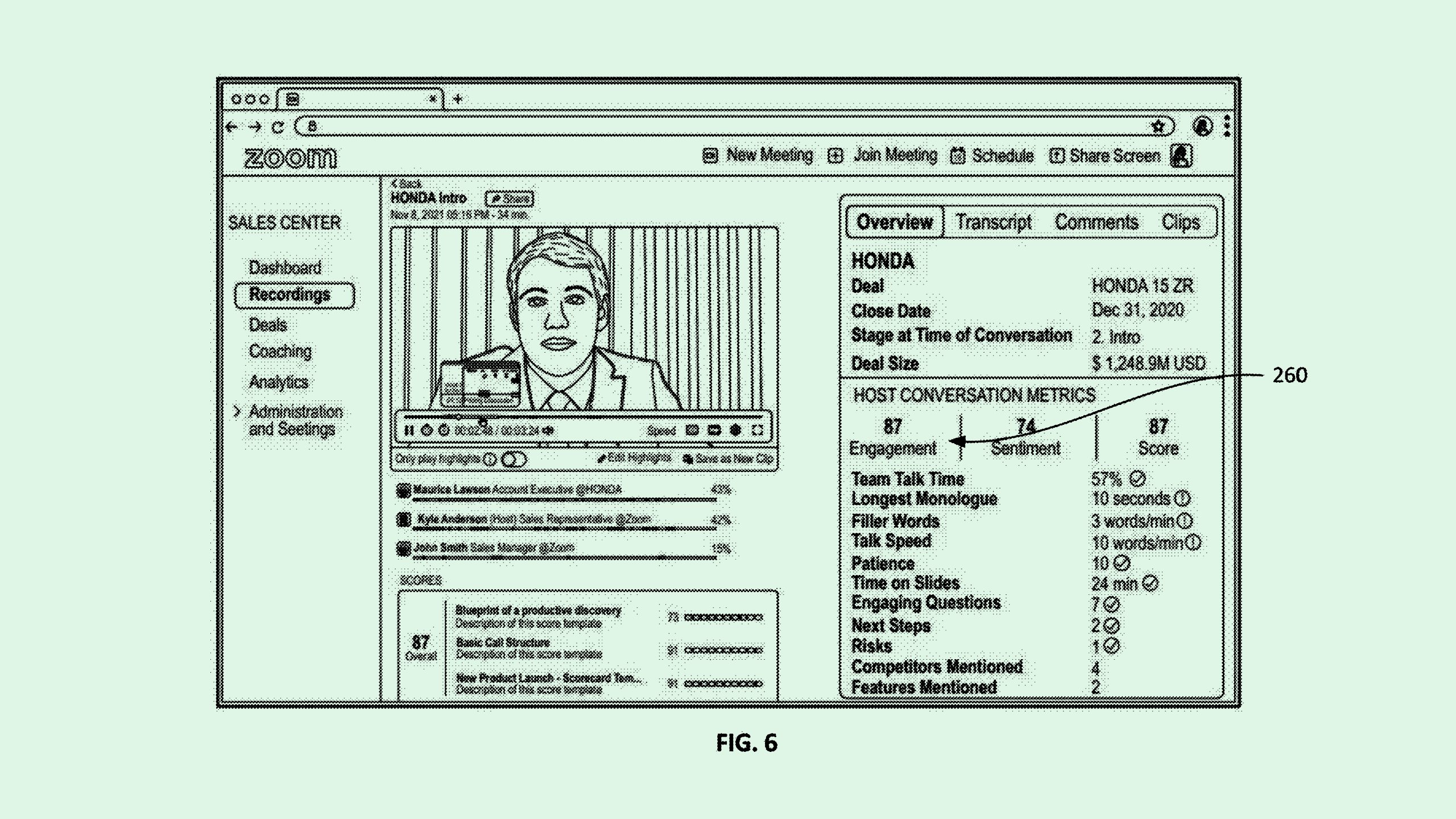 Photo of a Zoom patent