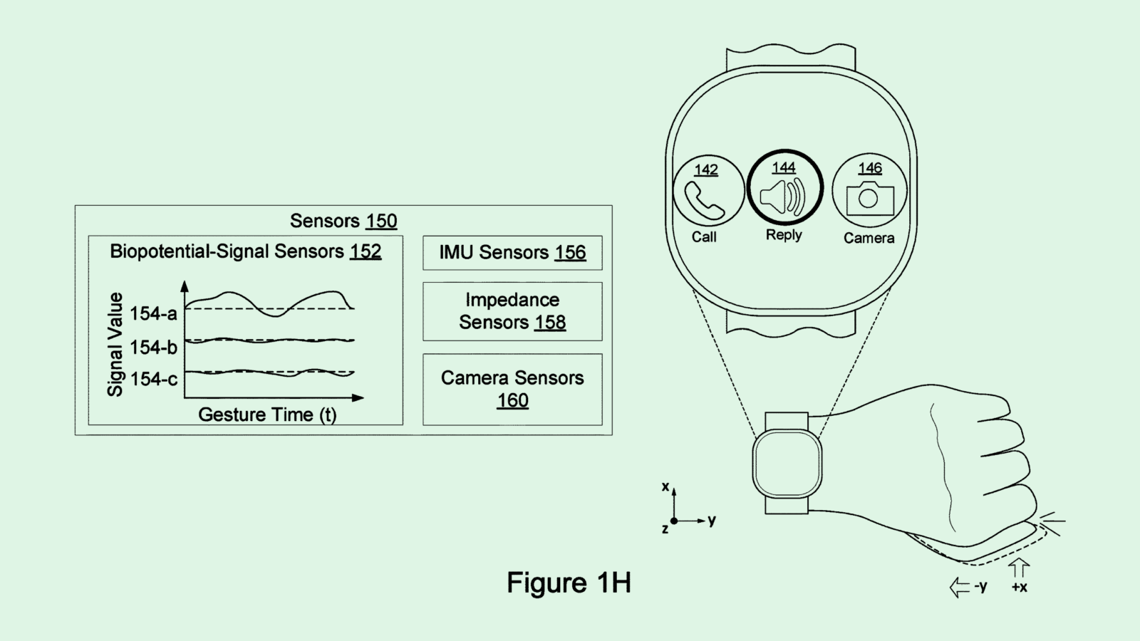 Photo of a Meta patent