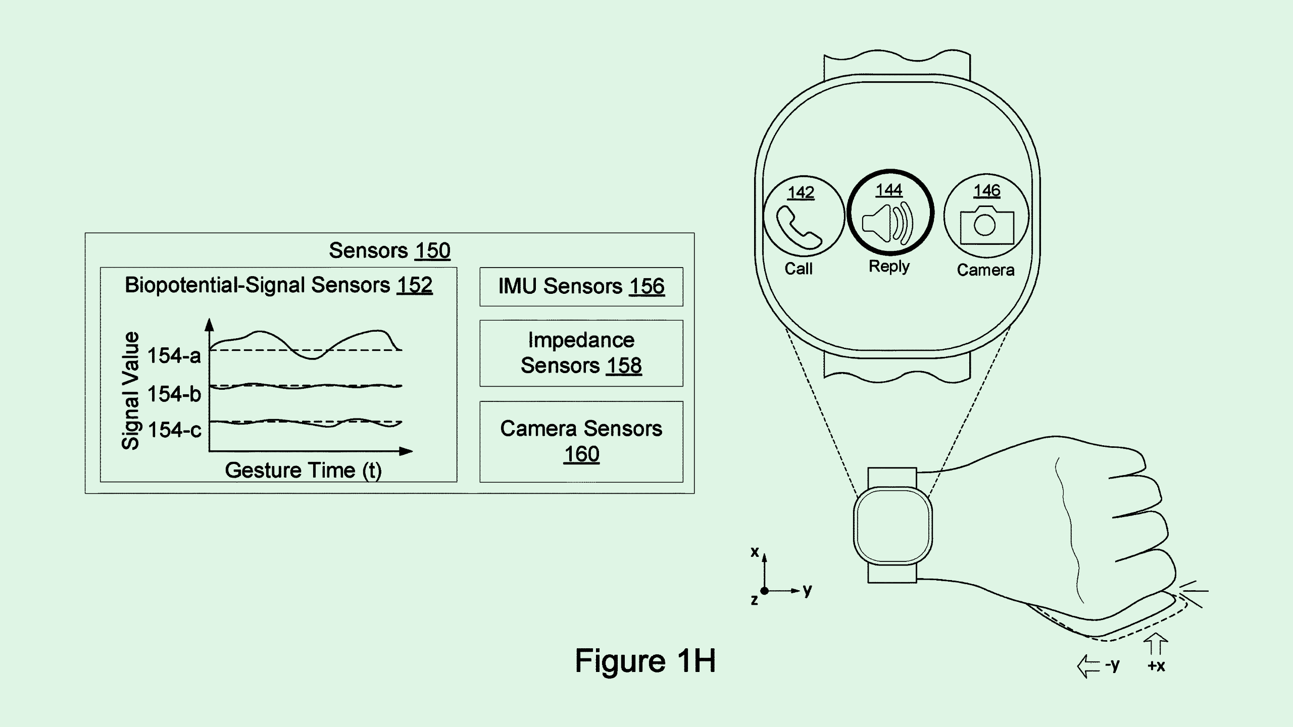 Photo of a Meta patent