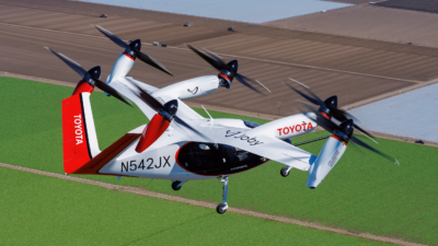 Toyota Invests $500 Million in Air Taxi Startup
