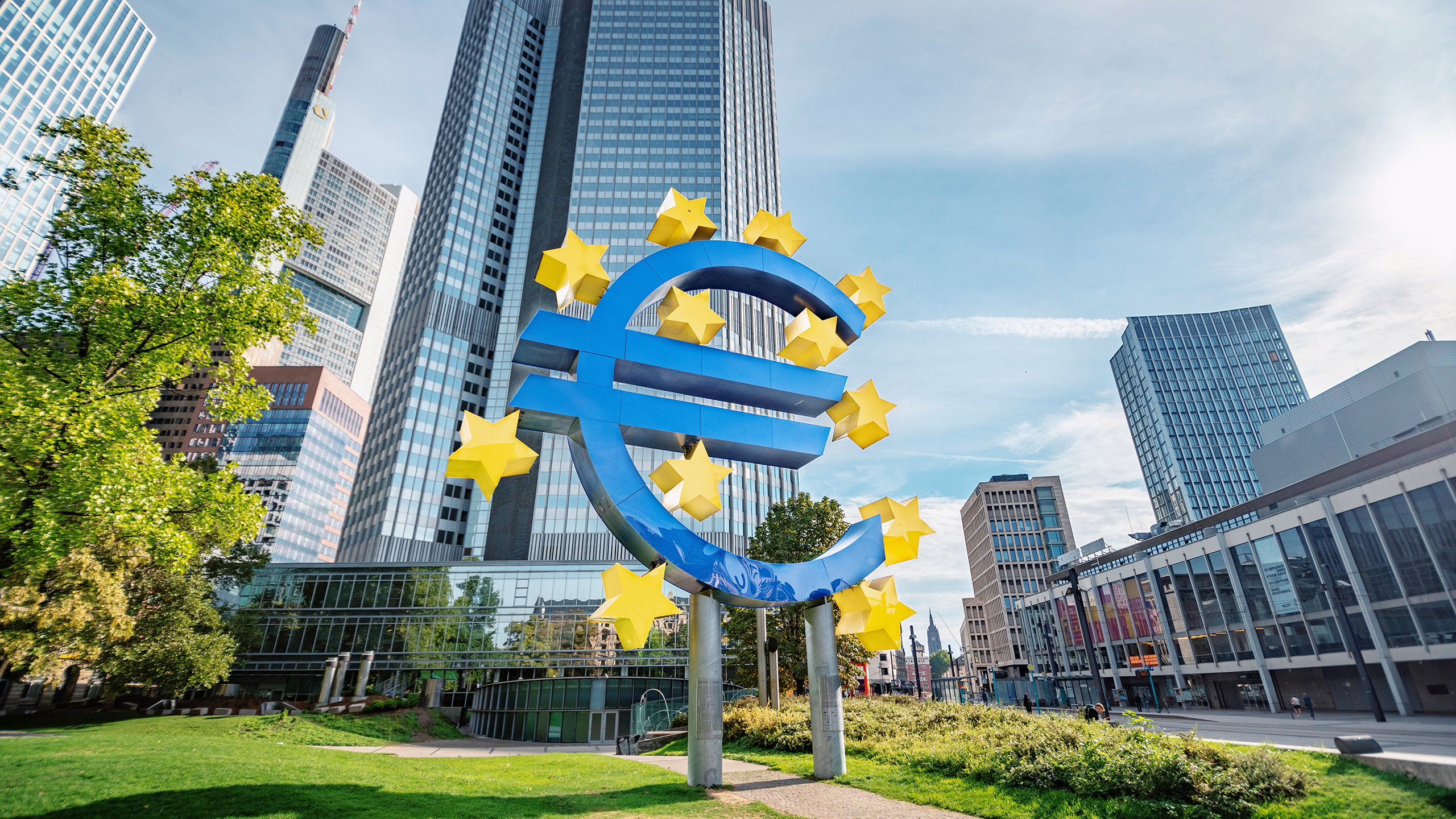 Photo of the European Central Bank building