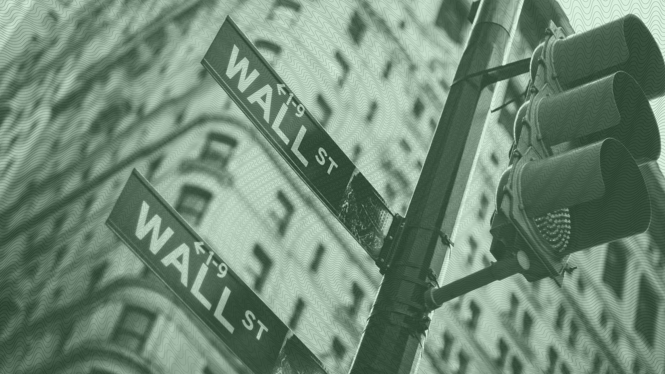 Photo of Wall Street signs