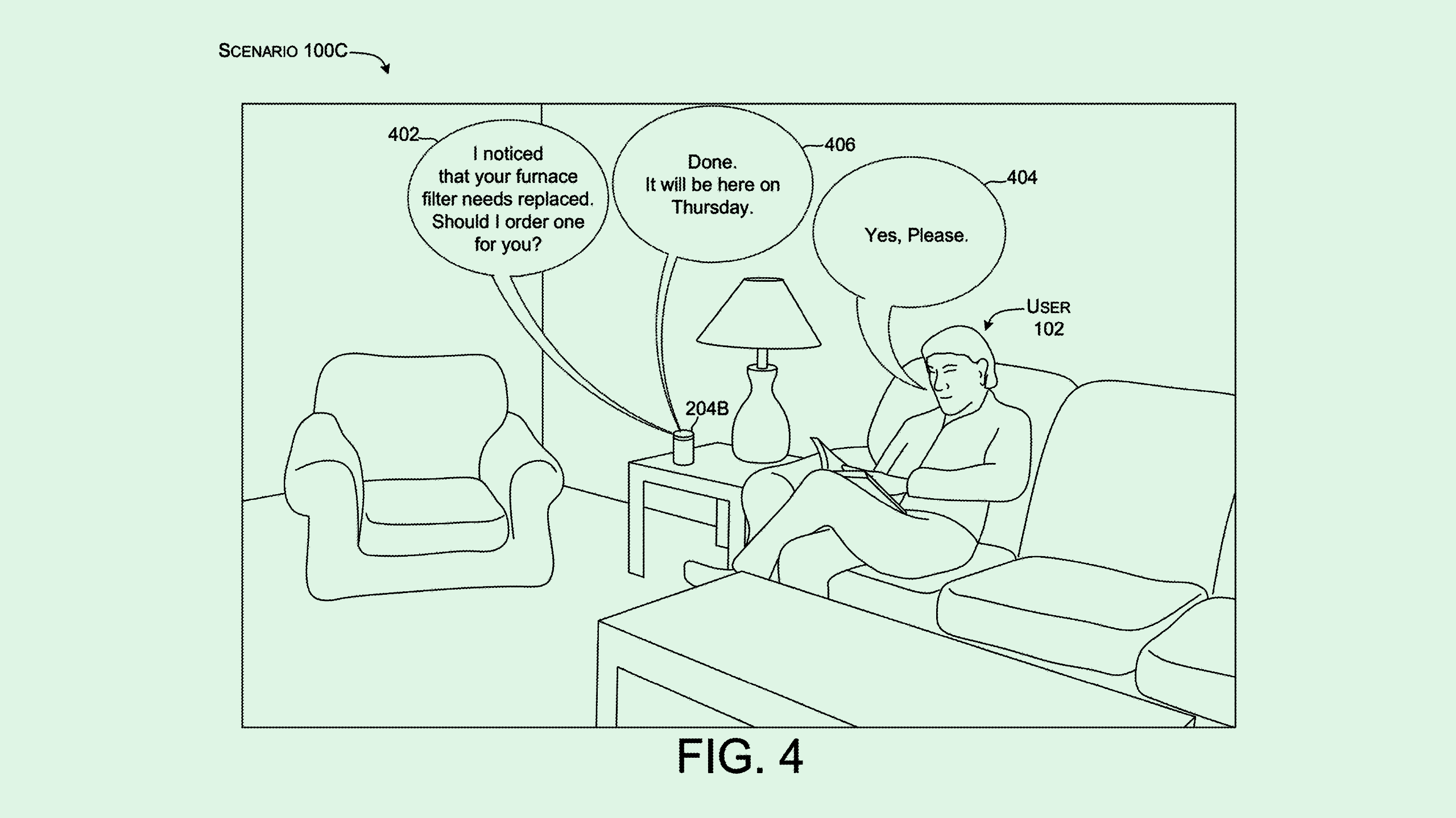 Photo of a Microsoft patent