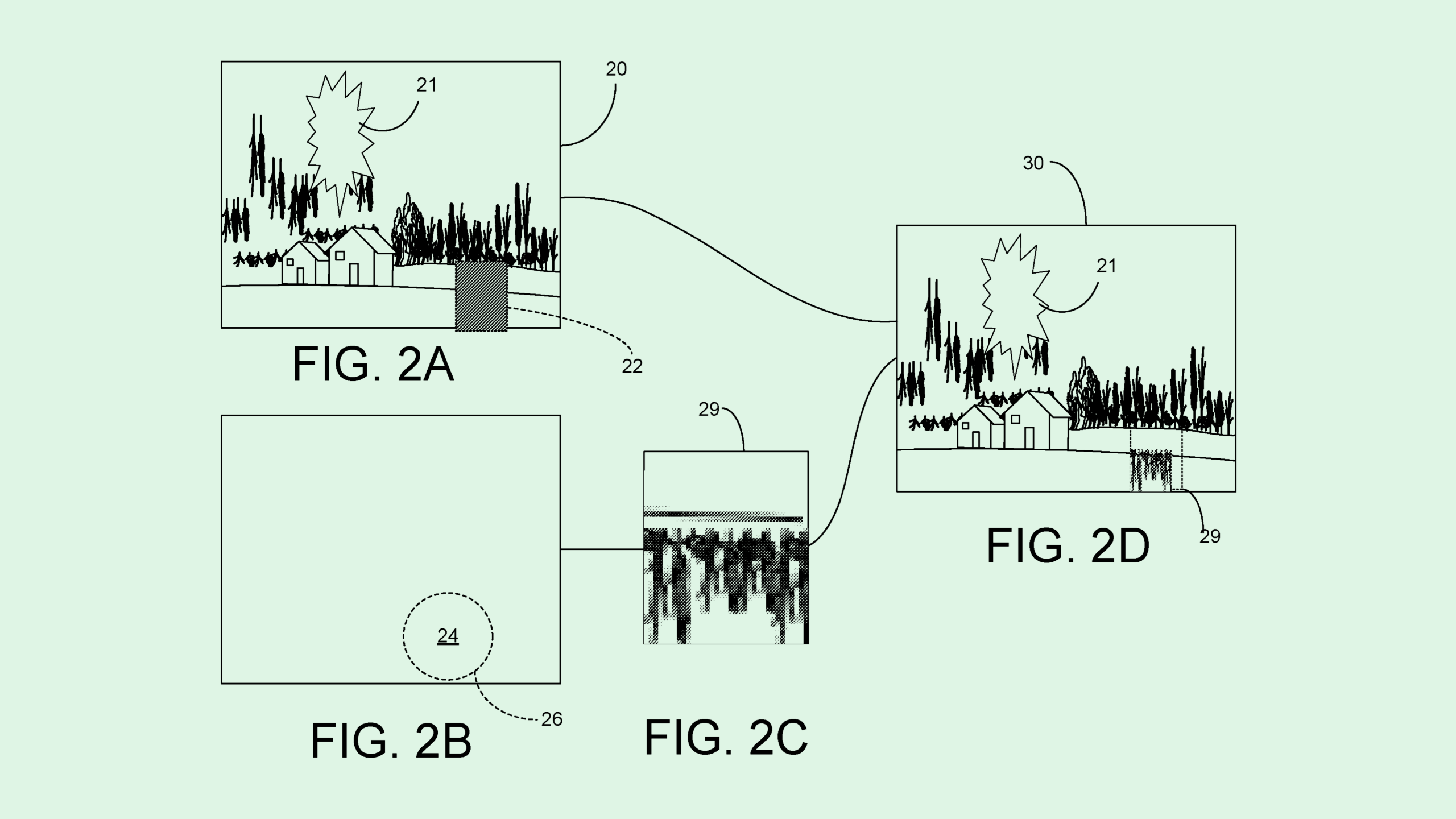 Photo of a Google patent