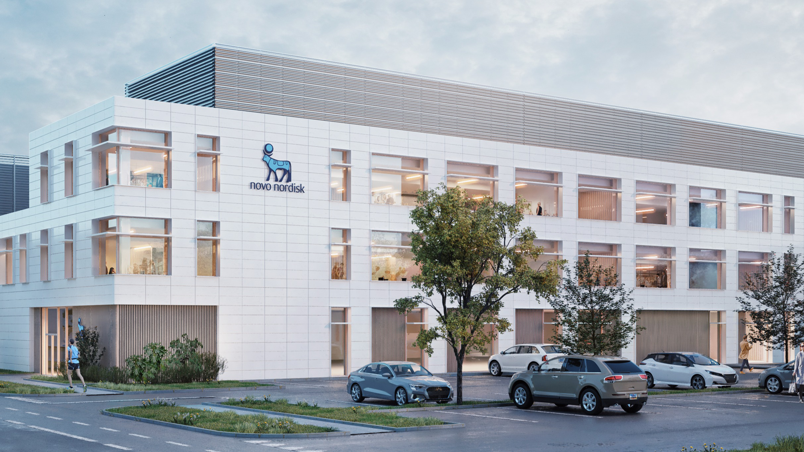 Photo of a Novo Nordisk building