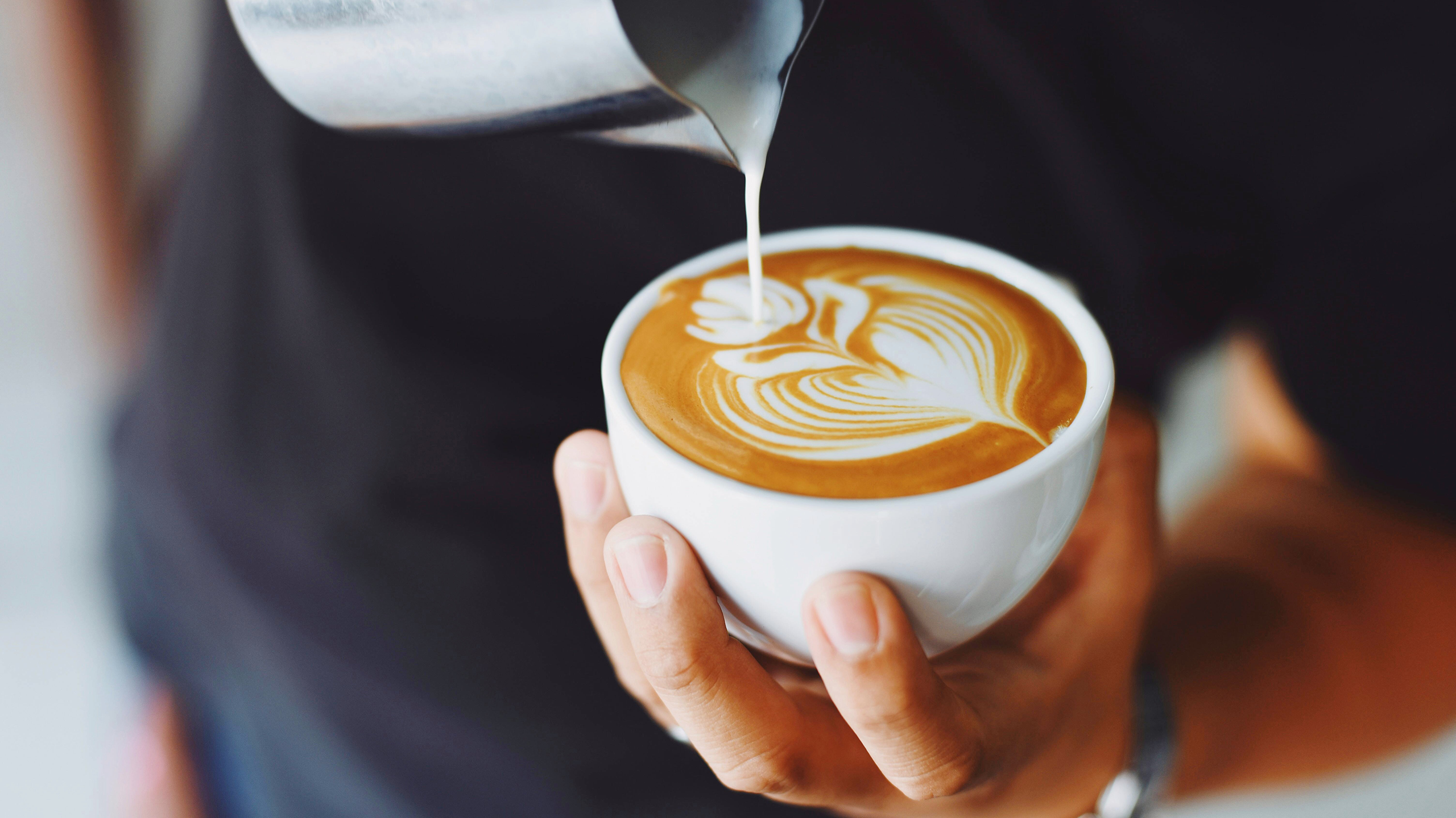 Photo of coffee art
