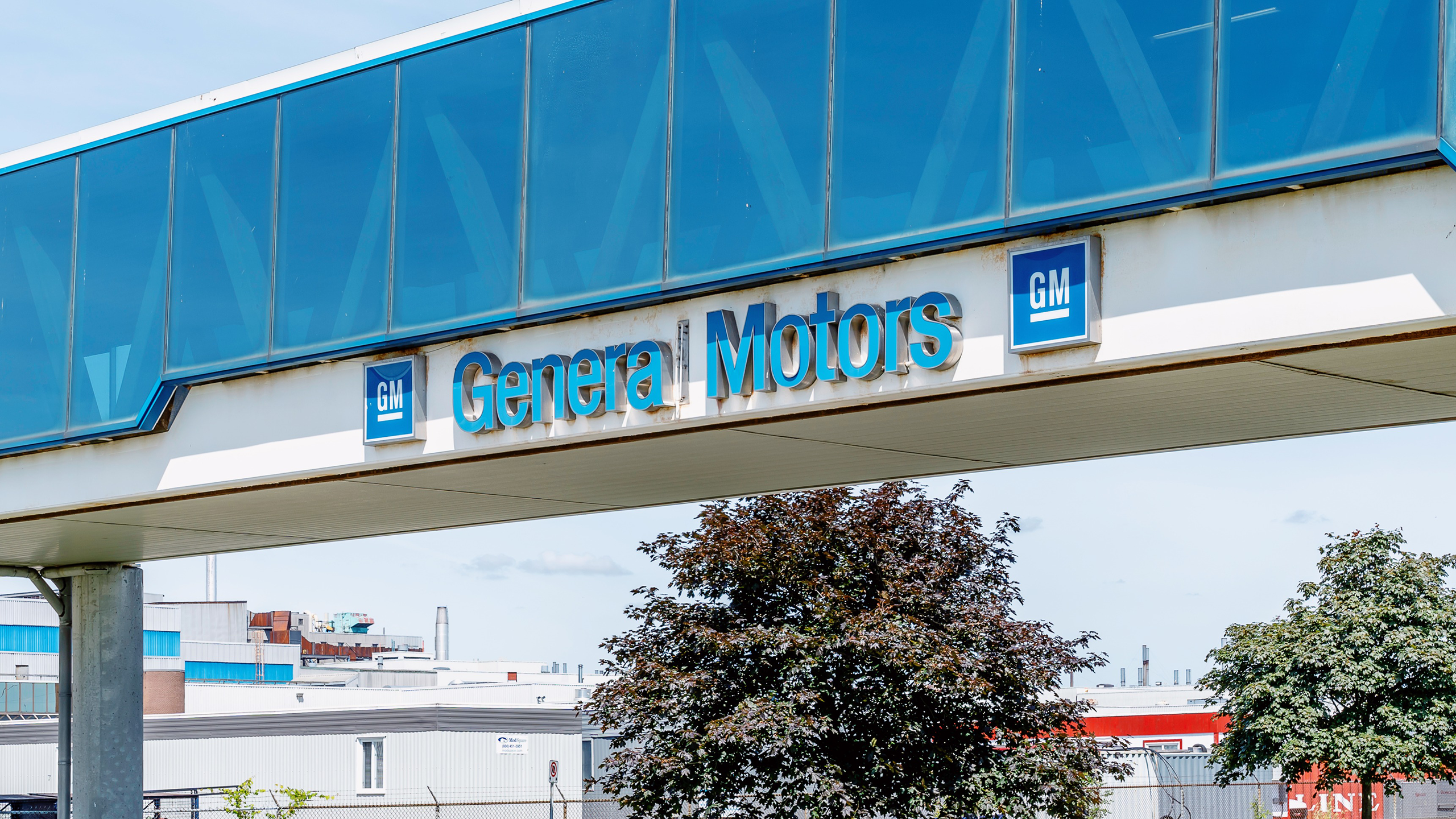 Photo of a General Motors building