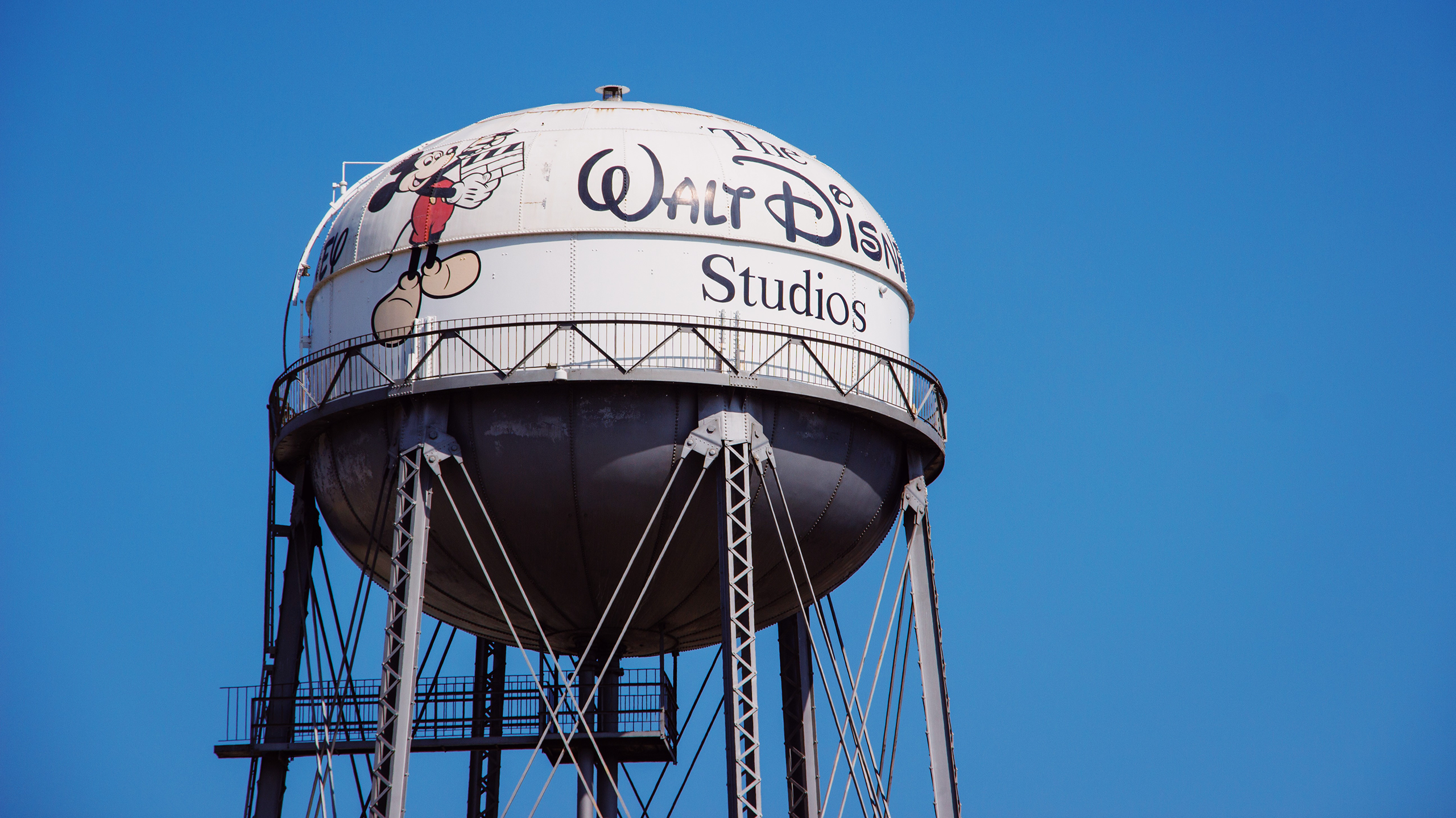Photo of the Walt Disney Studios water tower