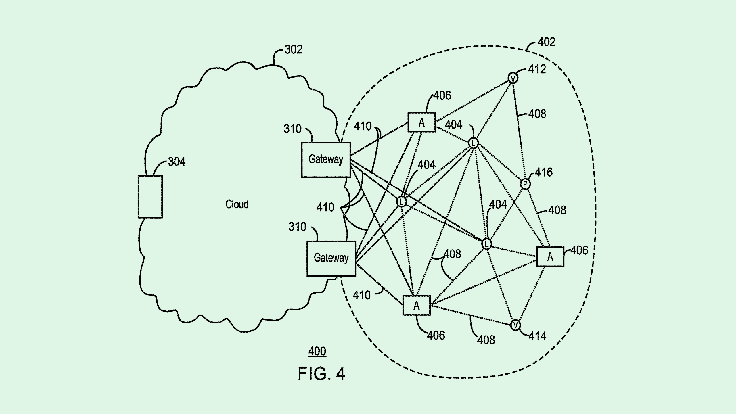 Photo of an Intel patent