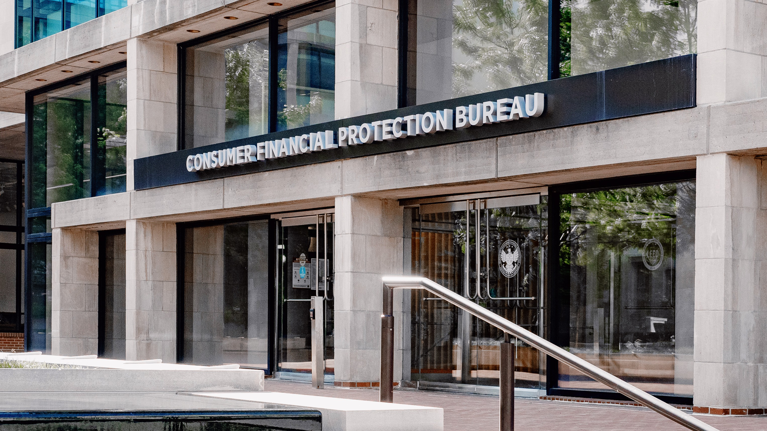 Photo of the Consumer Financial Protection Bureau building