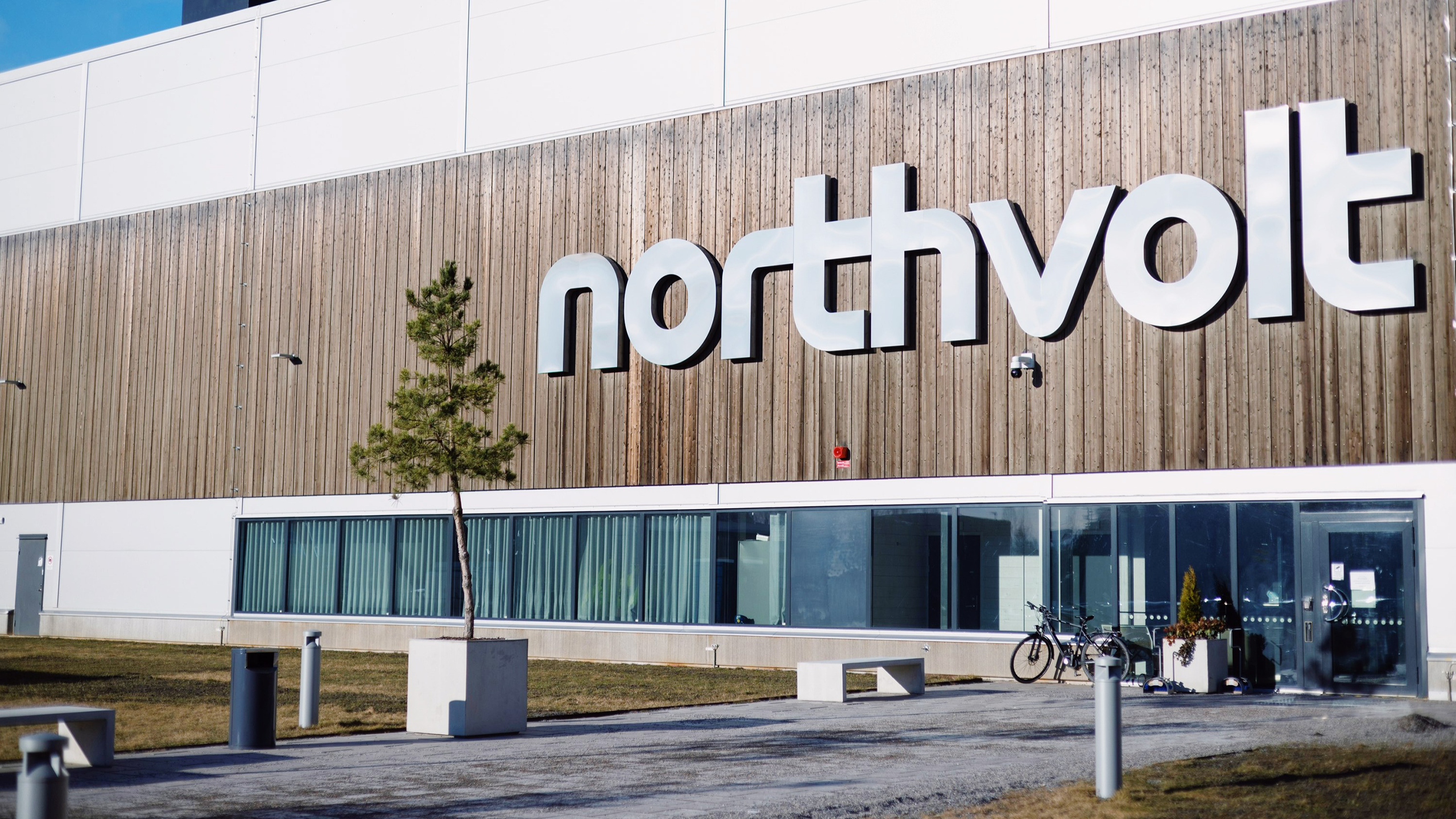 Photo of a Northvolt building