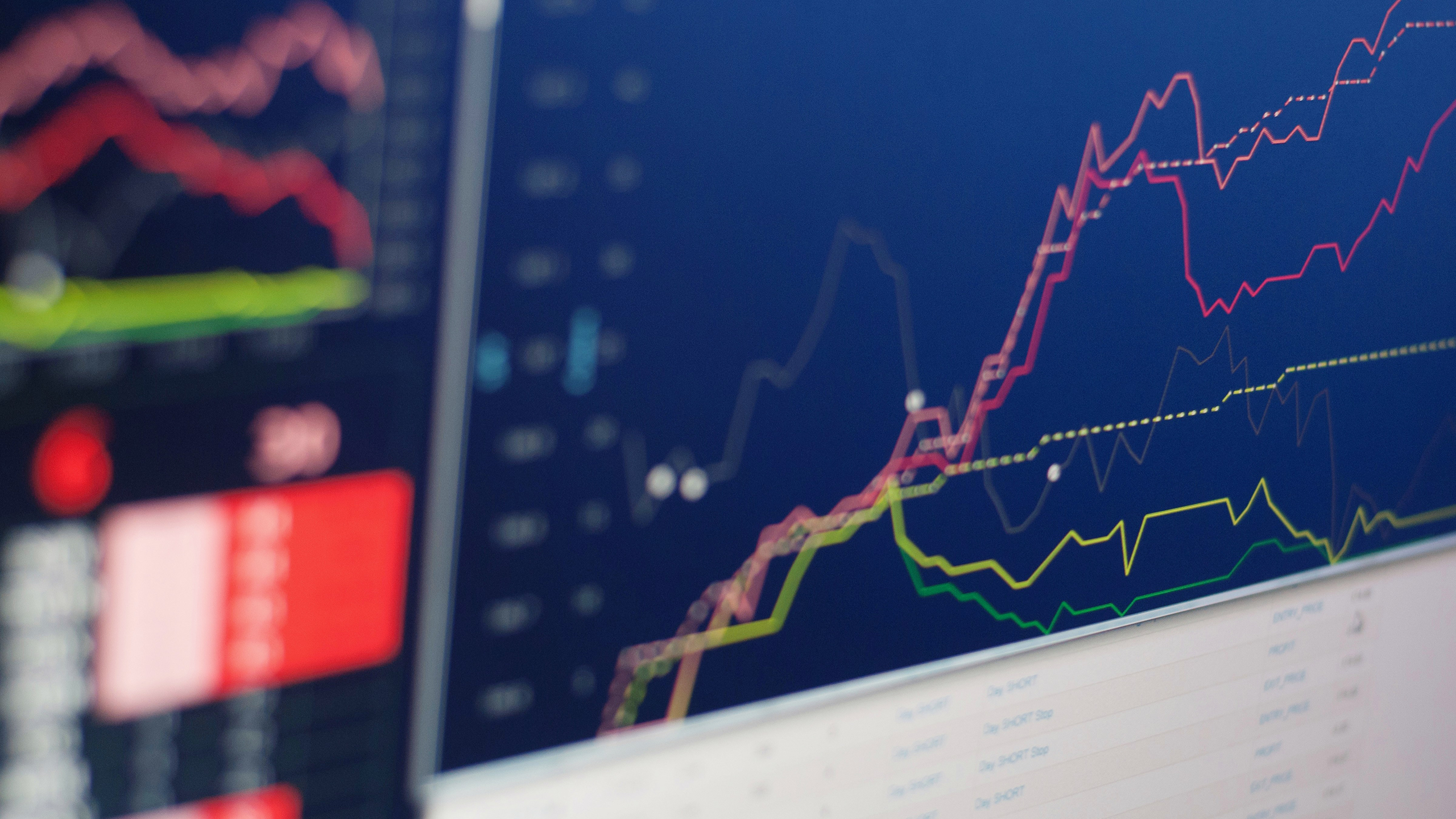 Photo of stock trading charts