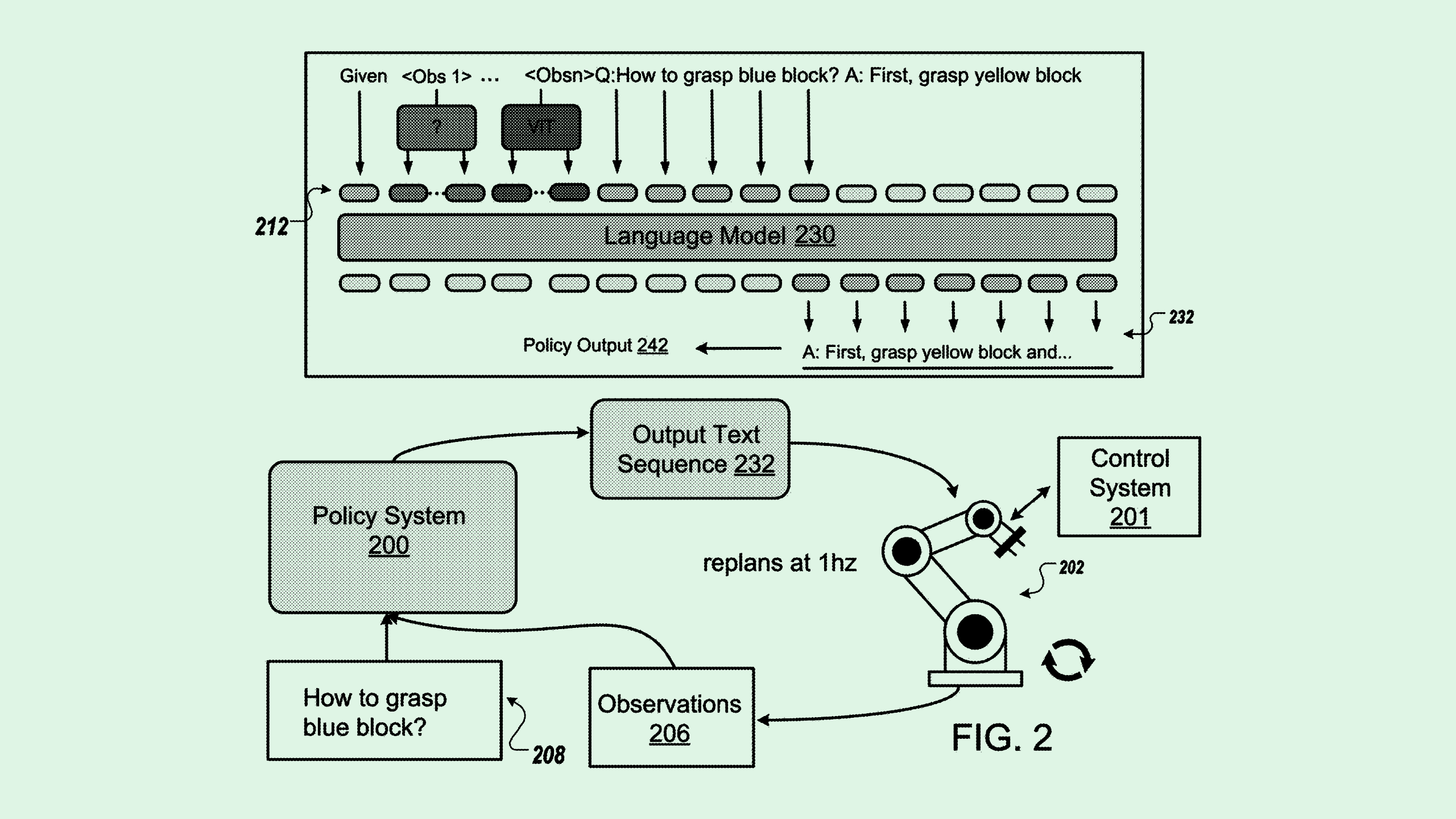 Photo of a Google patent