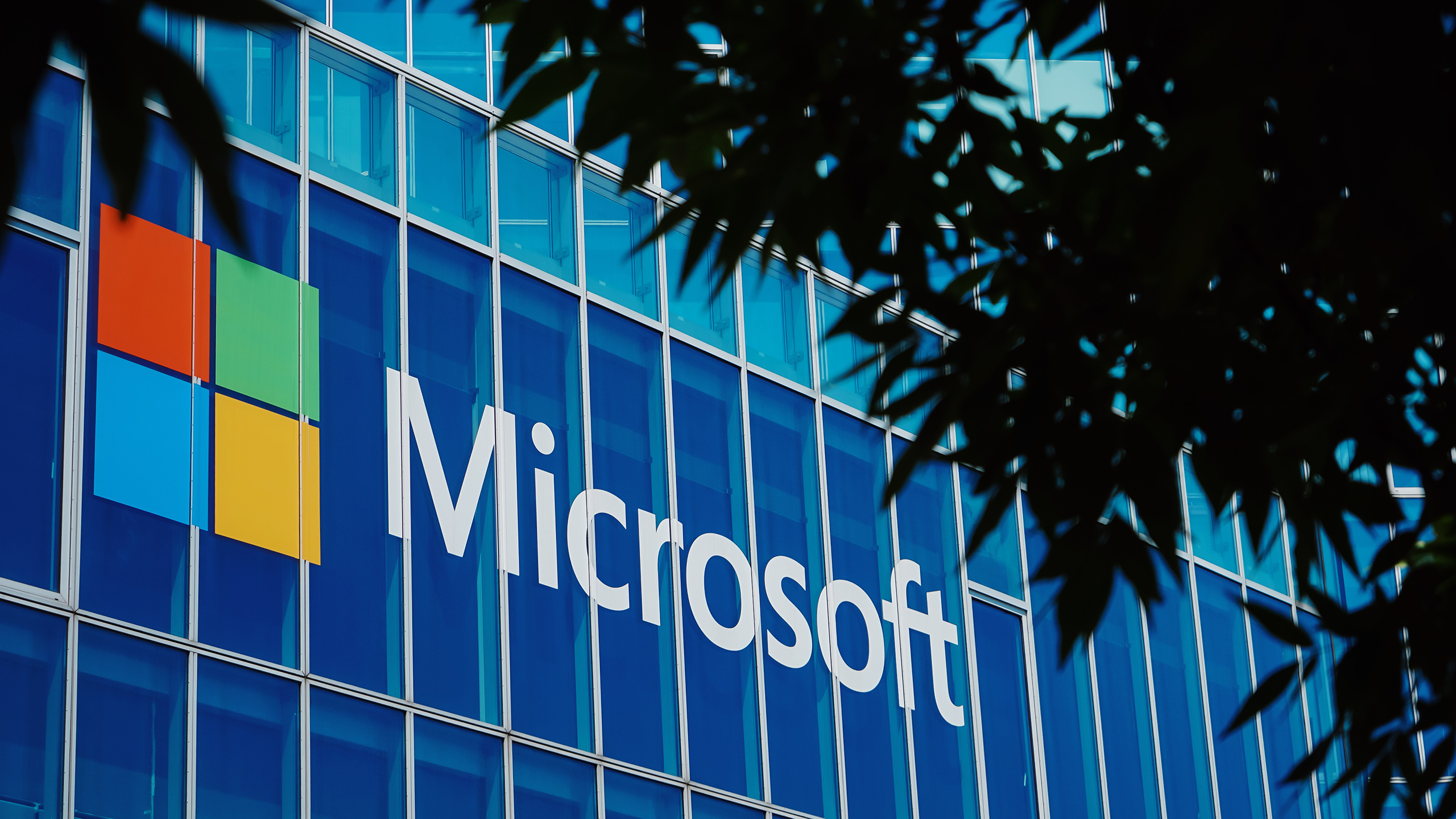 Photo of a Microsoft headquarters