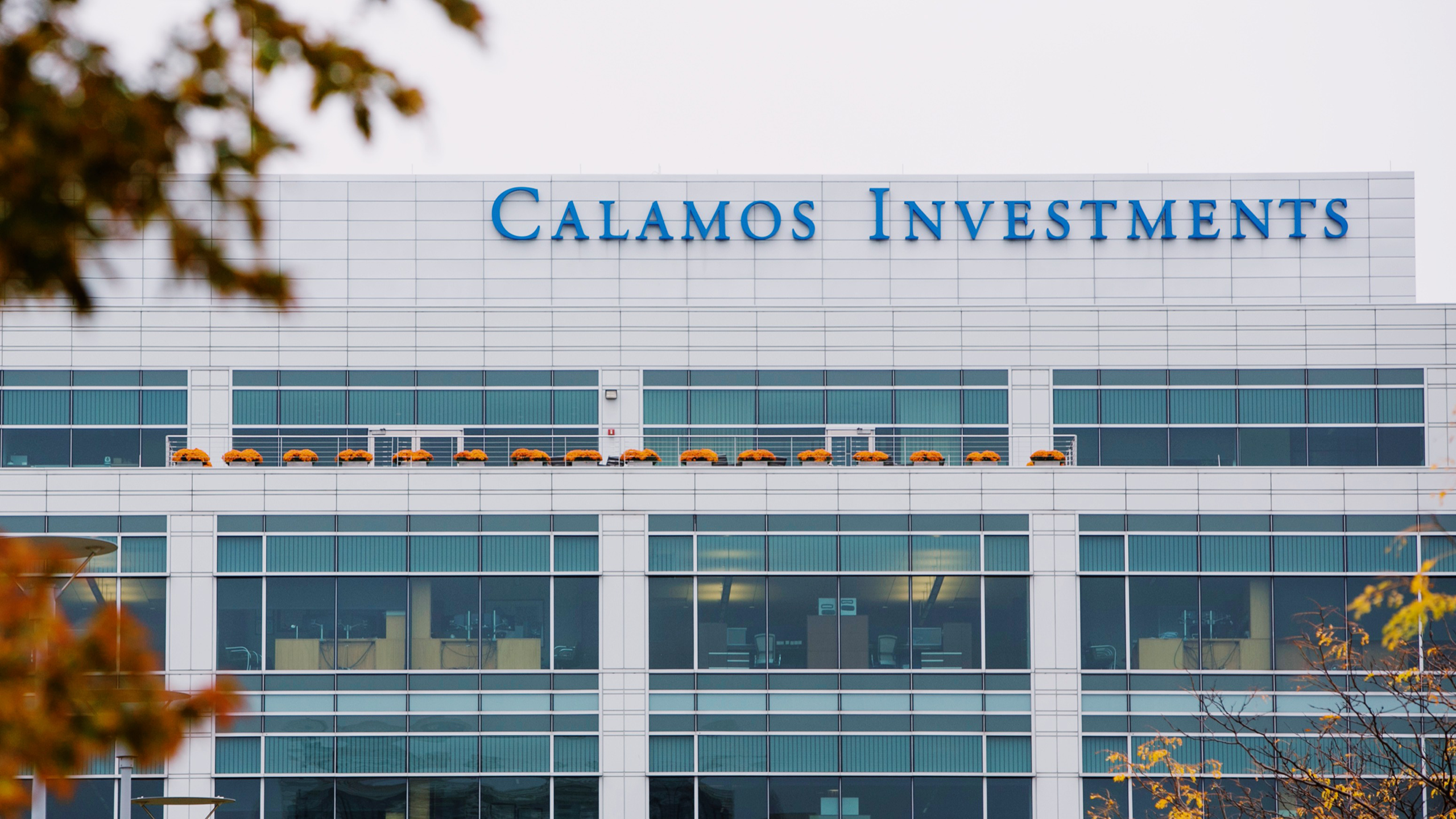 Photo of a Calamos Investments building