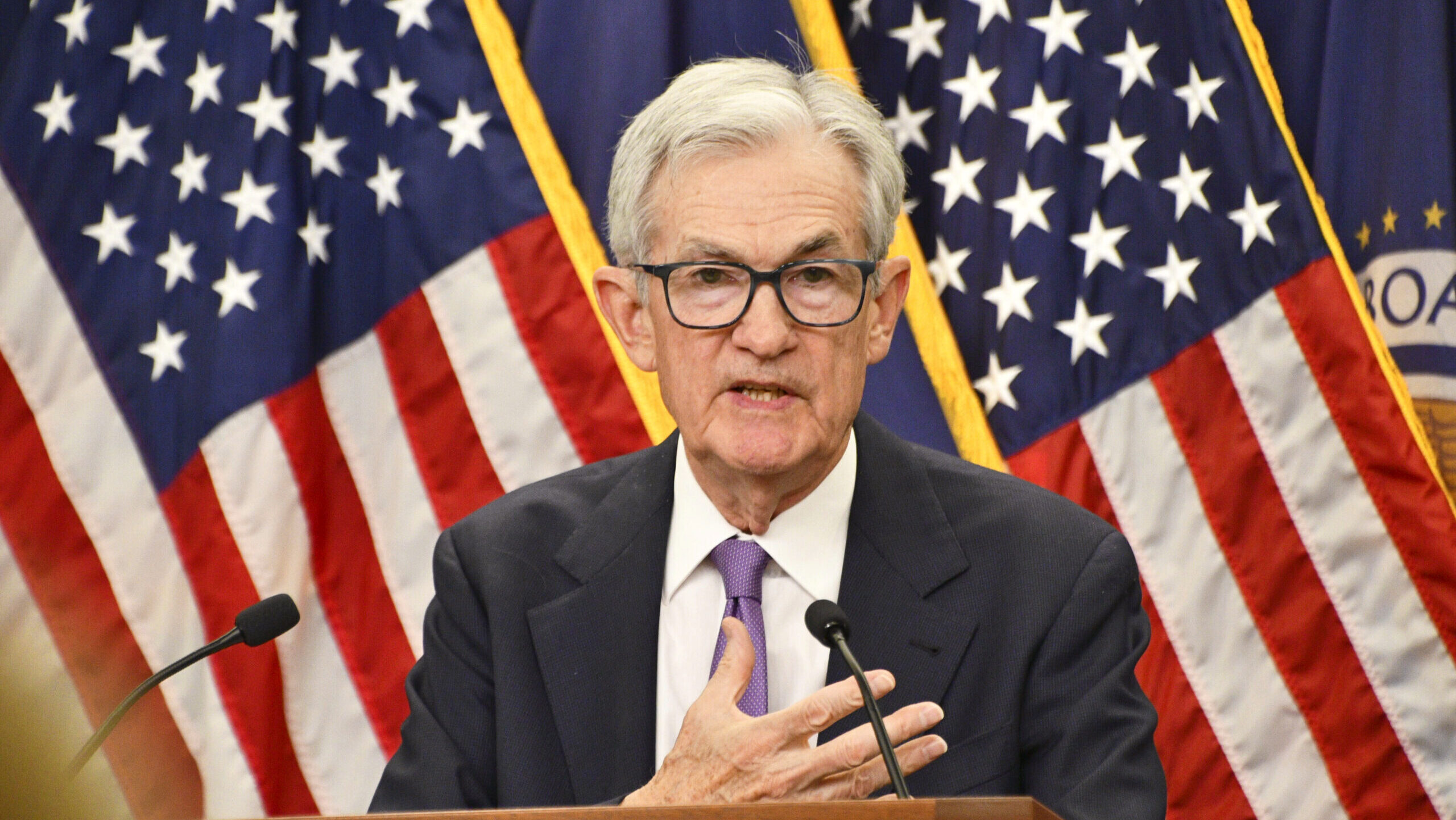 Photo of US Federal Reserve Chair Jerome Powell