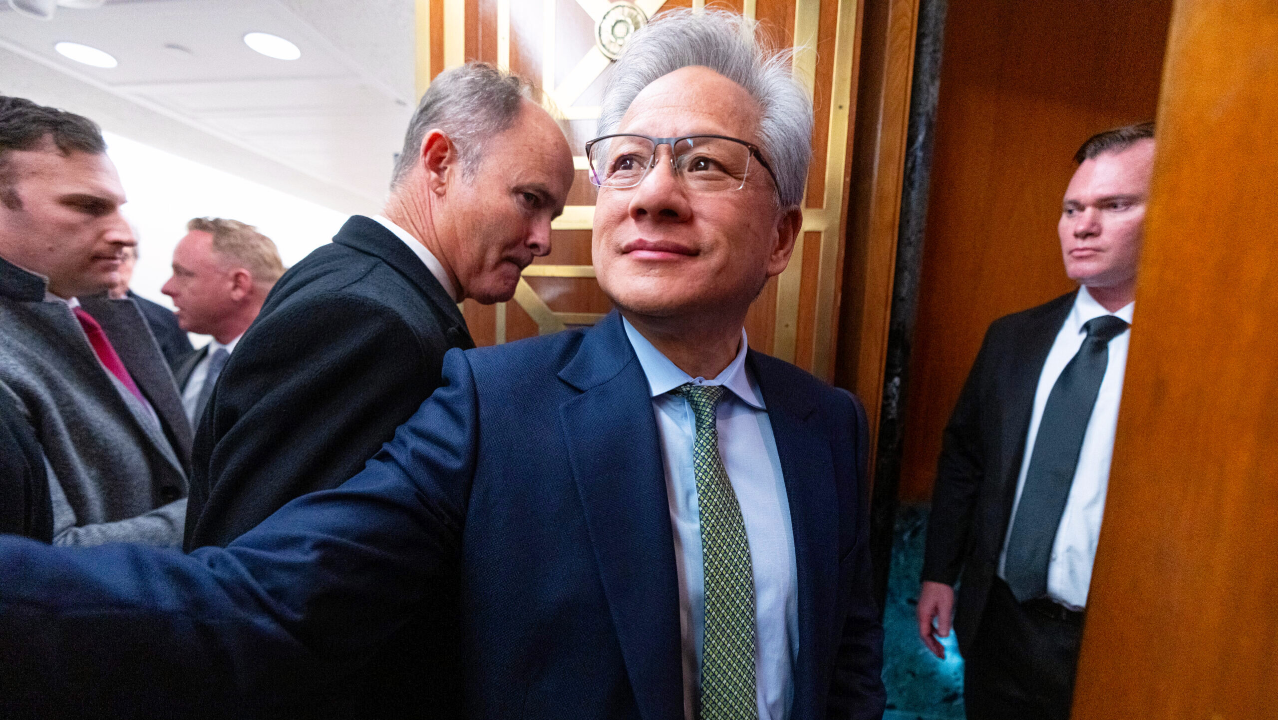 Photo of Nvidia CEO Jensen Huang.