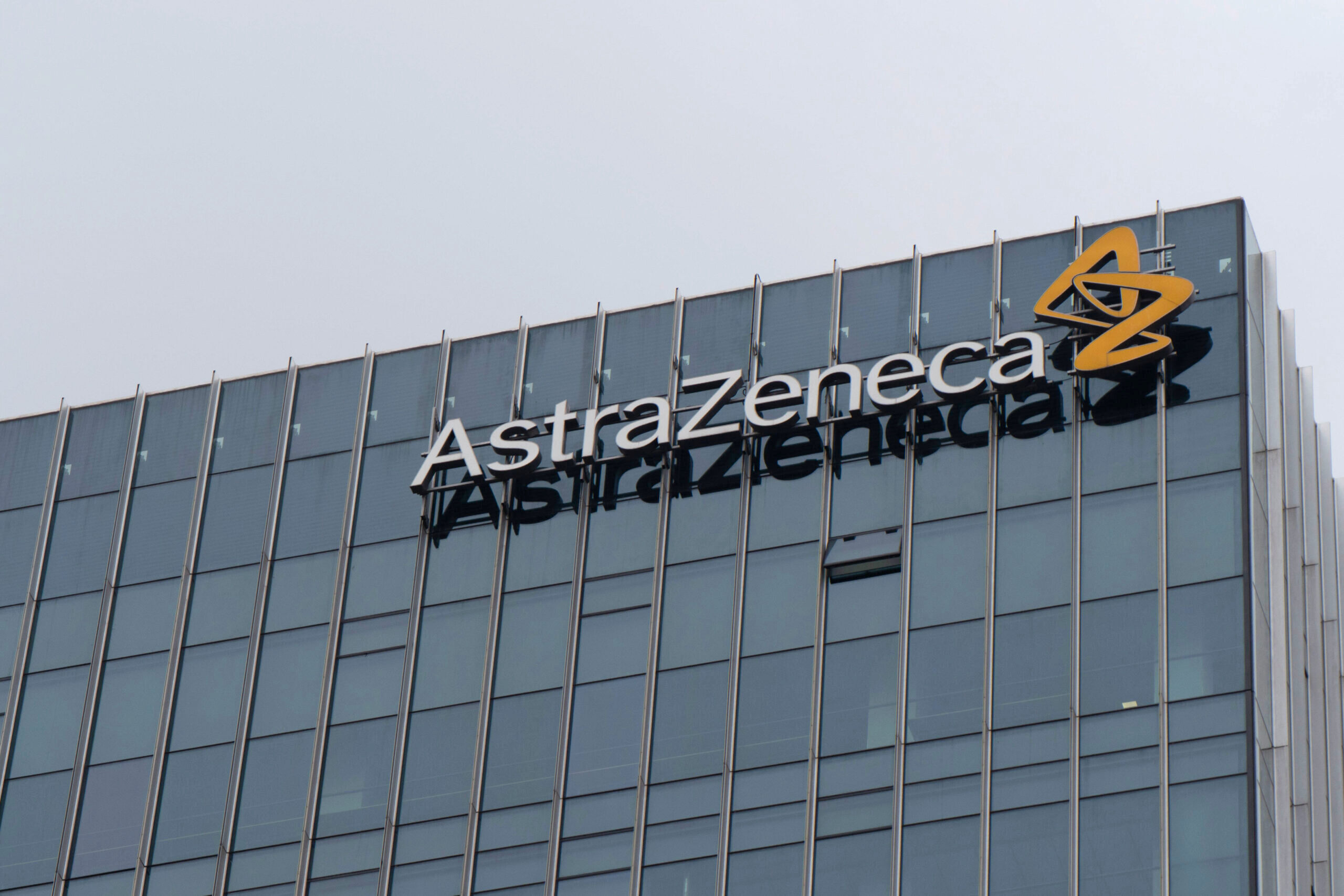 Photo of an AstraZeneca office building.