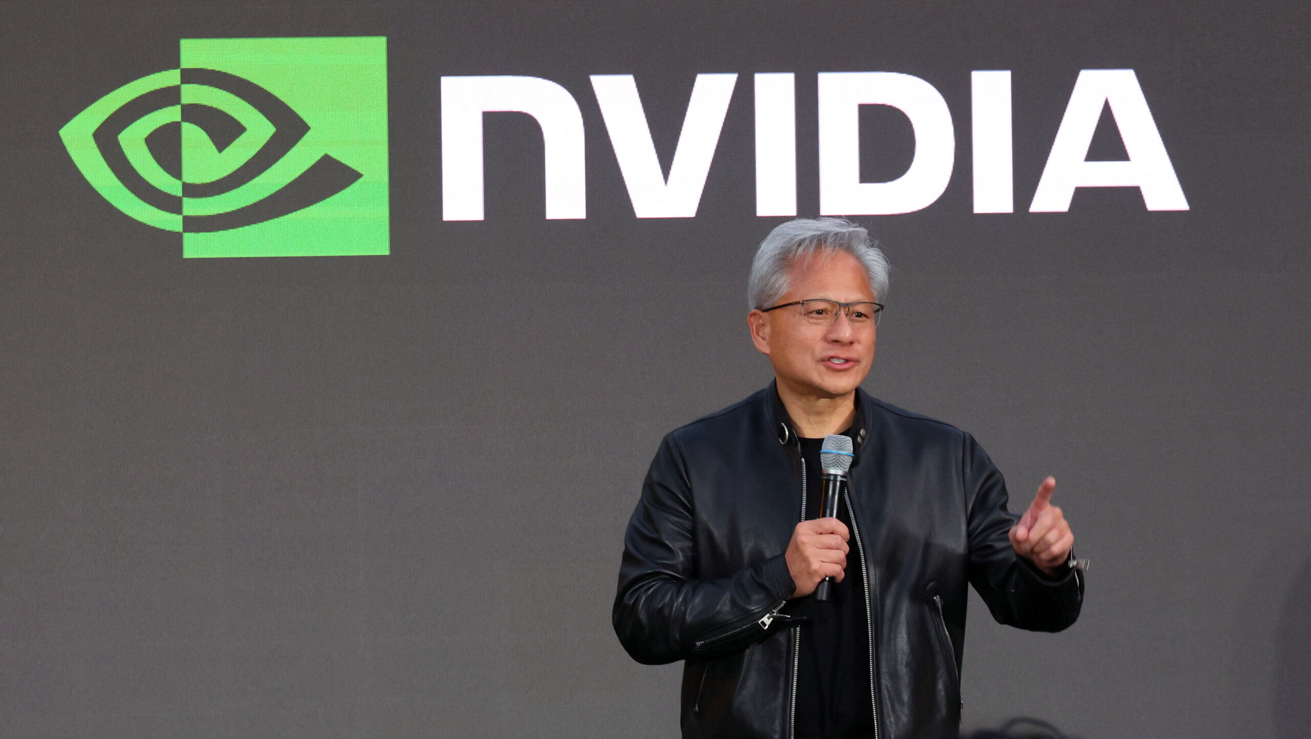 Photo of Nvidia CEO Jensen Huang.